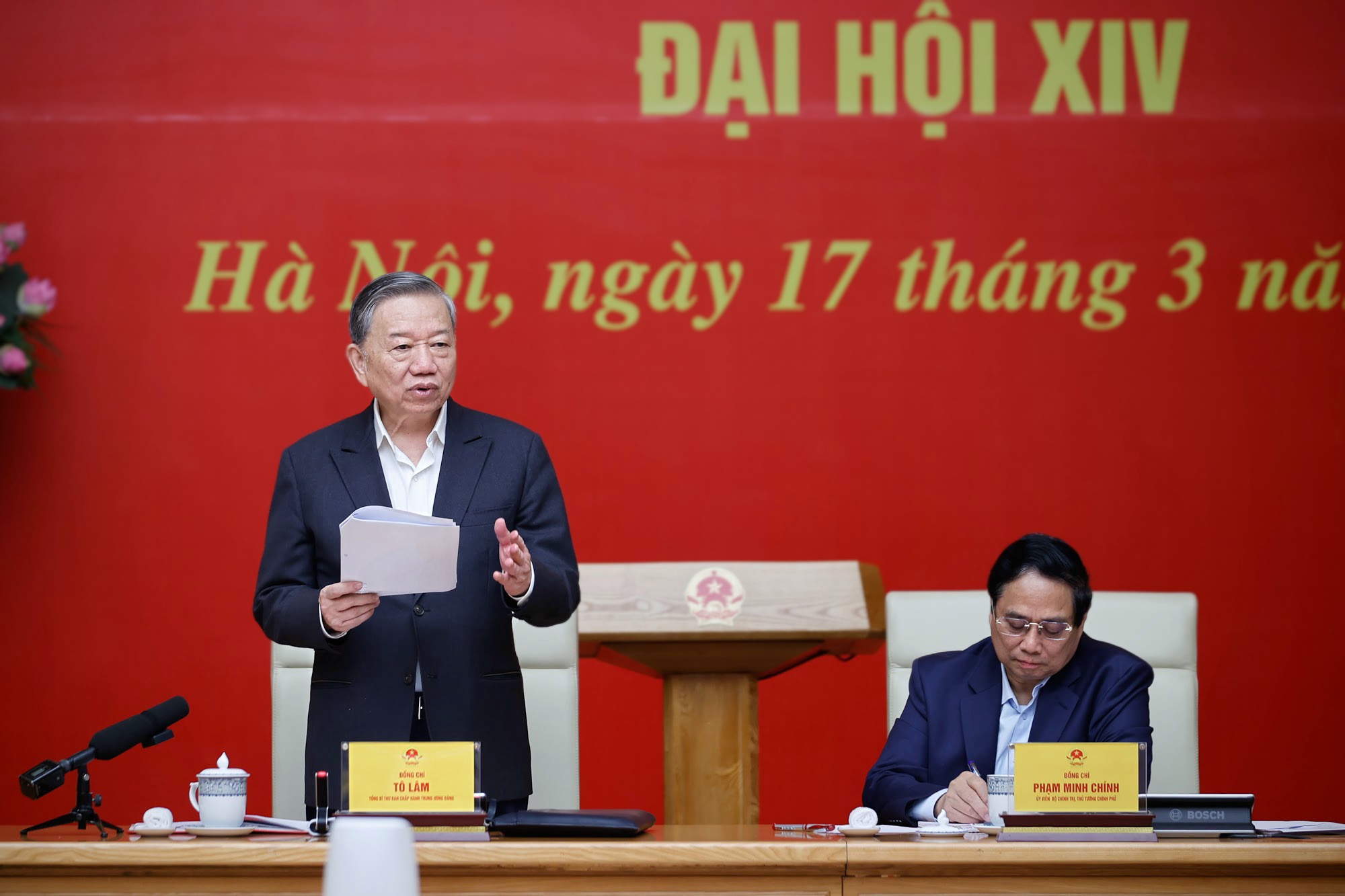 Tổng B&iacute; thư: Lượng h&oacute;a c&aacute;c chủ trương để người d&acirc;n nh&igrave;n thấy được, đ&aacute;nh gi&aacute; được- Ảnh 3.