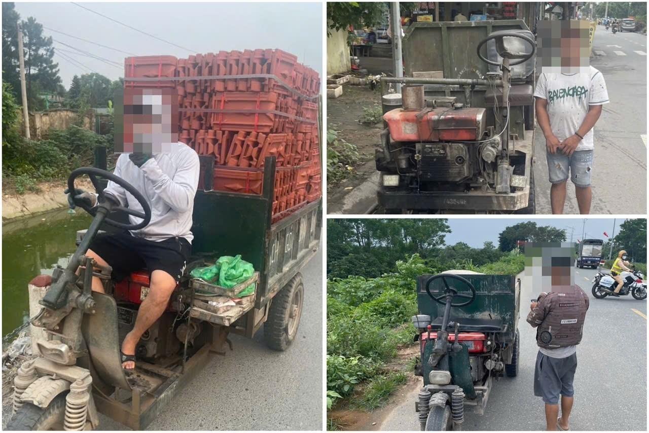 H&agrave; Nội: Tịch thu, vận động ti&ecirc;u hủy h&agrave;ng chục xe 3 b&aacute;nh tự chế- Ảnh 1.