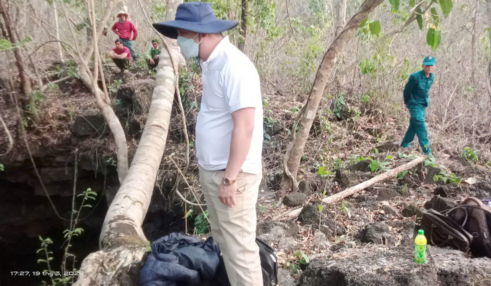 Người đ&agrave;n &ocirc;ng tử vong trong hang động n&uacute;i lửa ở Đắk N&ocirc;ng- Ảnh 1.