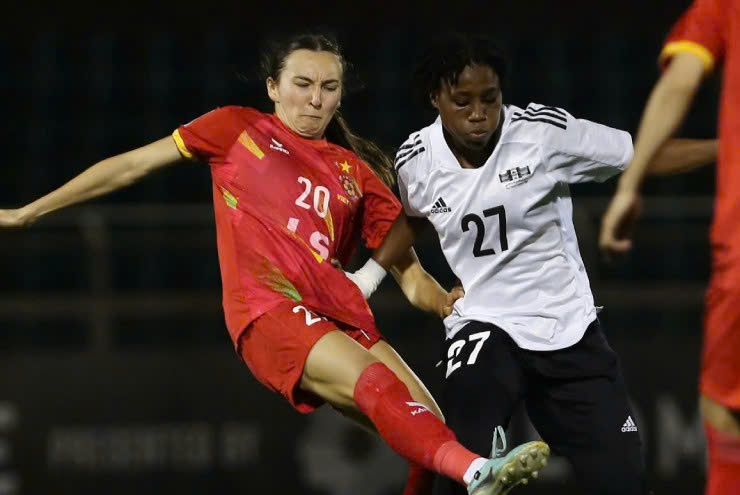 Thắng theo kịch bản kh&ocirc;ng tưởng, TP.HCM gi&agrave;nh v&eacute; v&agrave;o b&aacute;n kết C&uacute;p C1 nữ ch&acirc;u &Aacute; - Ảnh 1.