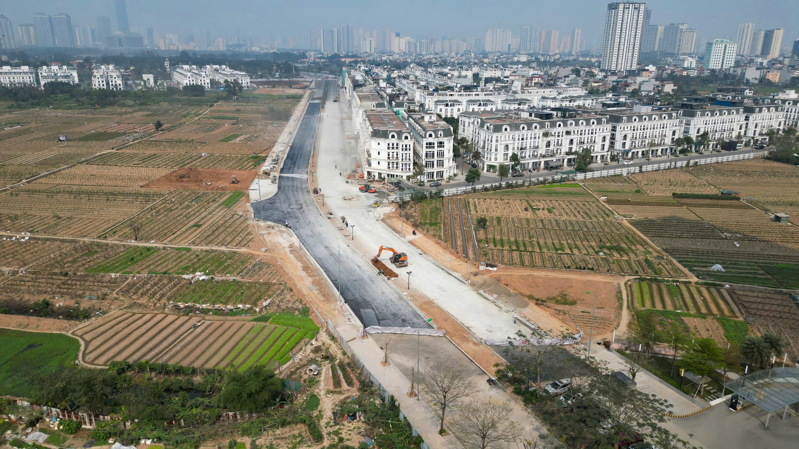 H&agrave; Nội: To&agrave;n cảnh đường L&ecirc; Quang Đạo sau hơn 2 năm thi c&ocirc;ng- Ảnh 1.