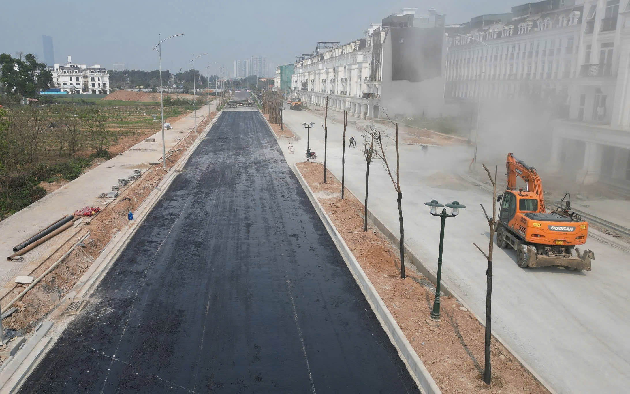 H&agrave; Nội: To&agrave;n cảnh đường L&ecirc; Quang Đạo sau hơn 2 năm thi c&ocirc;ng- Ảnh 4.
