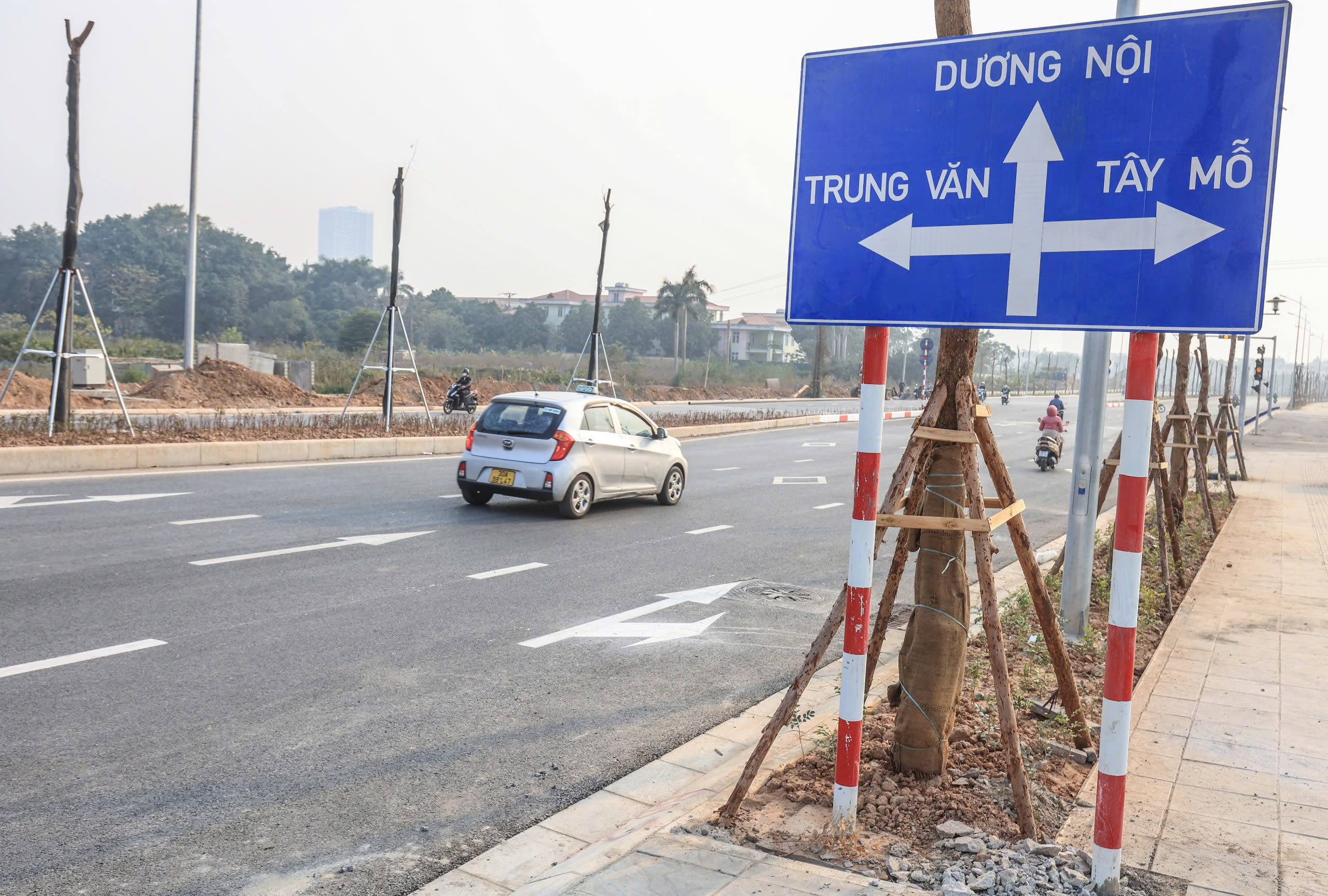 H&agrave; Nội: To&agrave;n cảnh đường L&ecirc; Quang Đạo sau hơn 2 năm thi c&ocirc;ng- Ảnh 10.