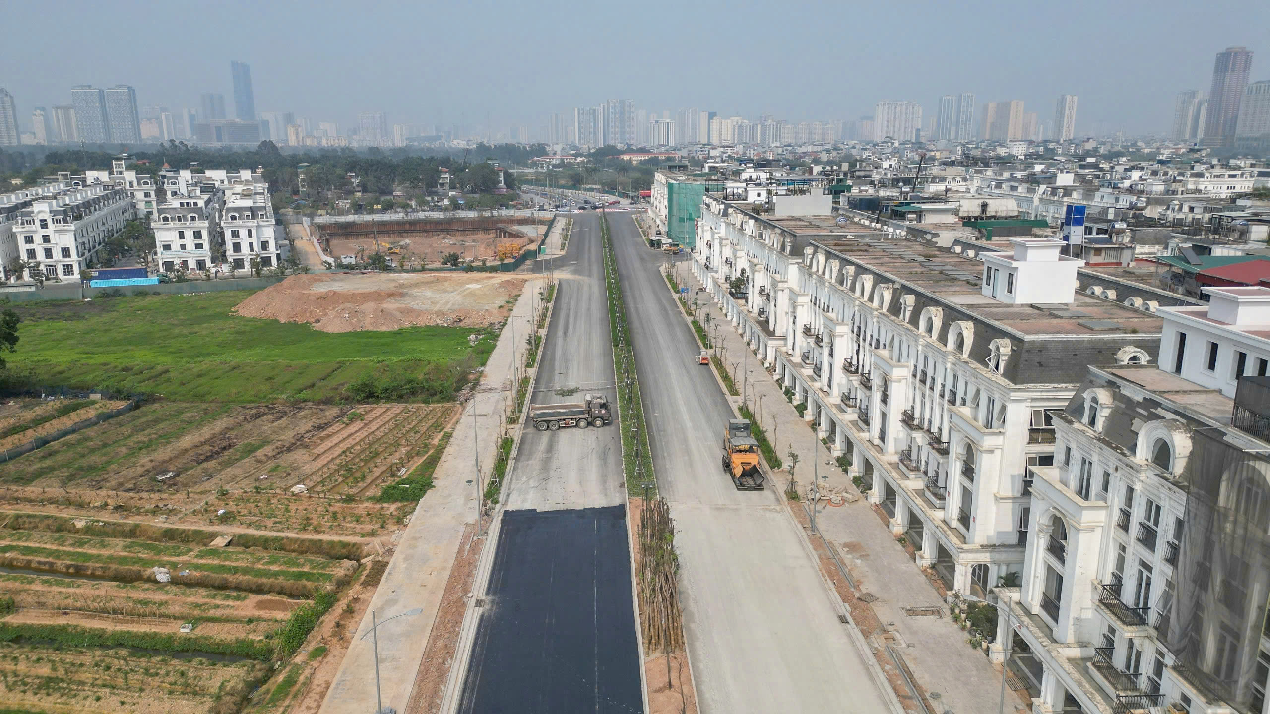 H&agrave; Nội: To&agrave;n cảnh đường L&ecirc; Quang Đạo sau hơn 2 năm thi c&ocirc;ng- Ảnh 3.