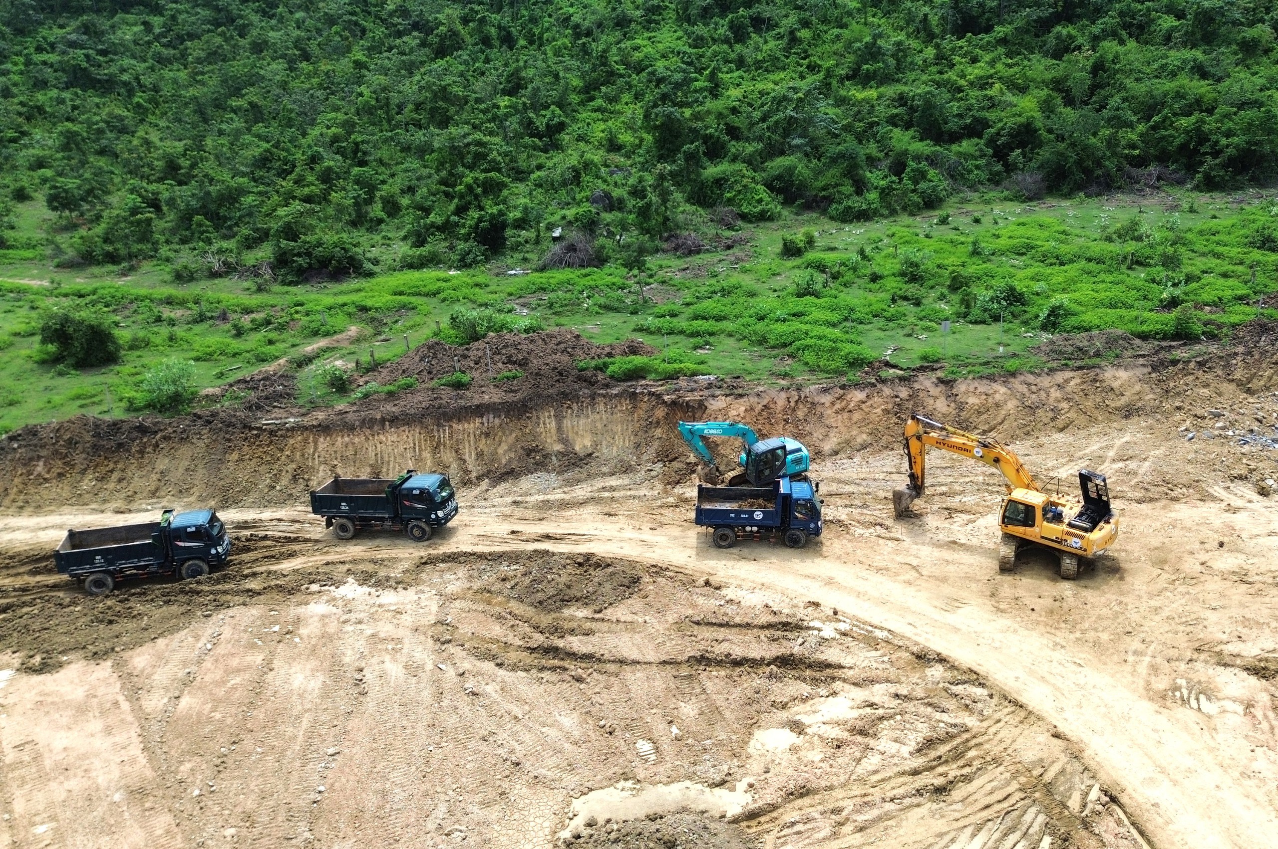 Bao giờ b&agrave;n giao mặt bằng trạm dừng nghỉ cao tốc Vĩnh Hảo - Phan Thiết?- Ảnh 1.