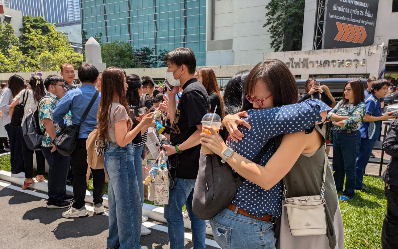 Động đất mạnh tại Myanmar, Th&aacute;i Lan, nhiều to&agrave; nh&agrave;, c&acirc;y cầu bị sập