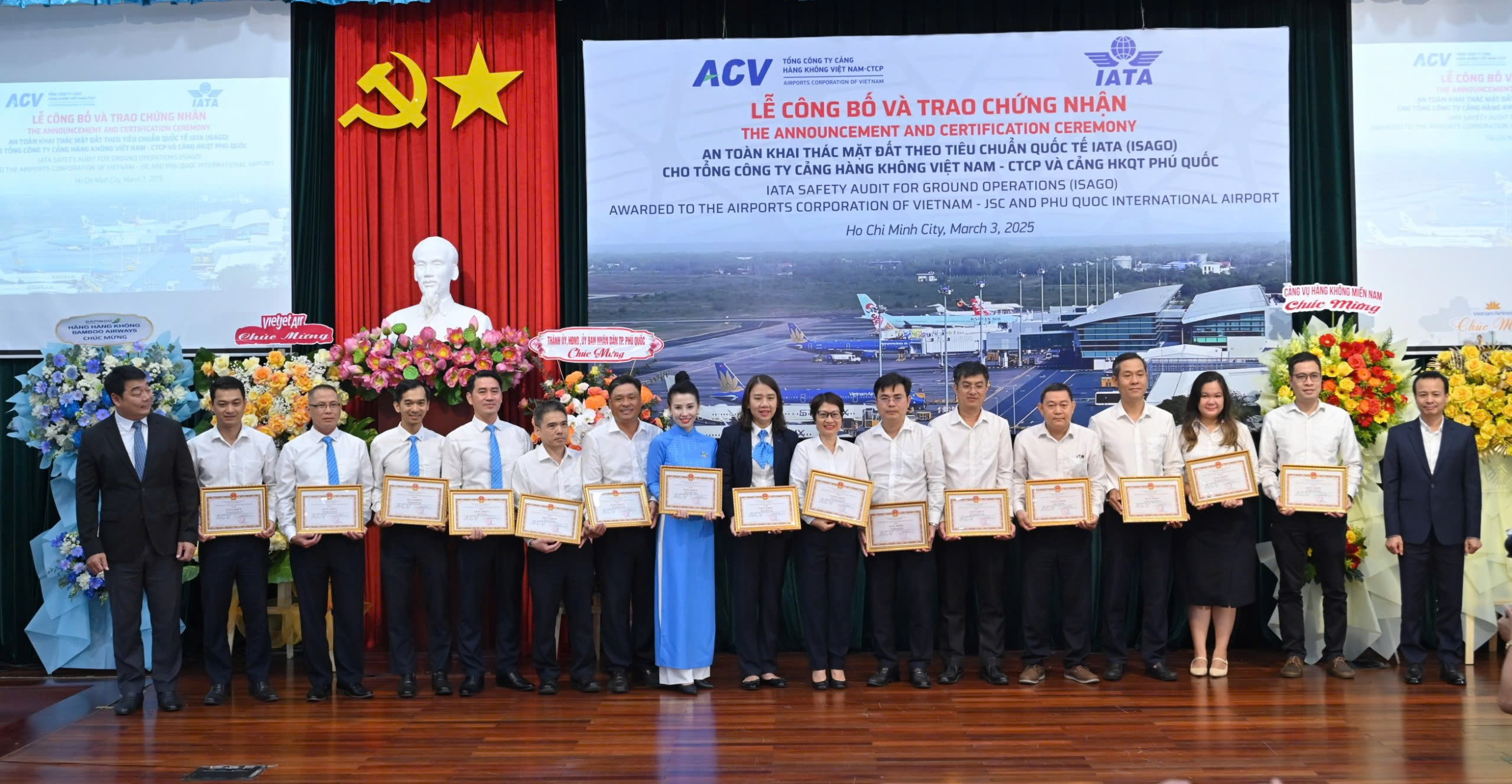 ACV được trao chứng nhận an to&agrave;n khai th&aacute;c mặt đất theo chuẩn quốc tế- Ảnh 3.