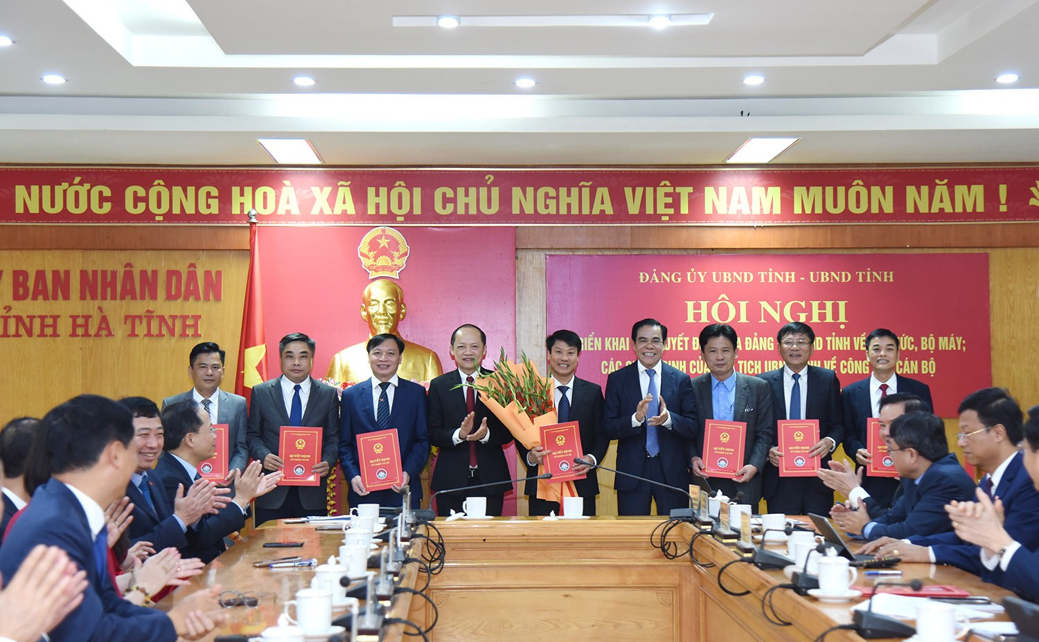 H&agrave; Tĩnh c&oacute; 5 t&acirc;n gi&aacute;m đốc sở sau s&aacute;p nhập- Ảnh 1.