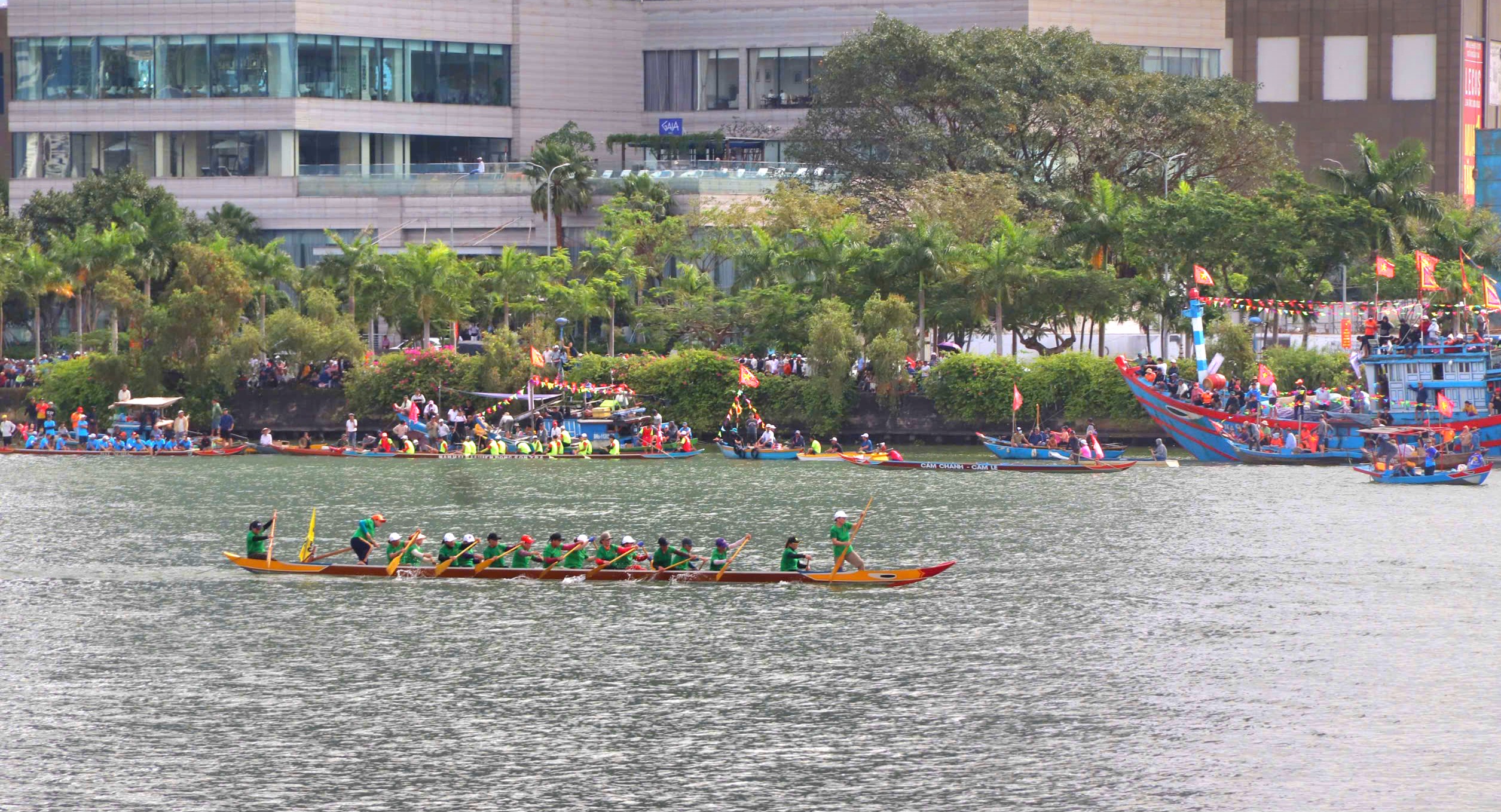 Đua thuyền tr&ecirc;n s&ocirc;ng H&agrave;n lớn nhất từ trước đến nay- Ảnh 6.
