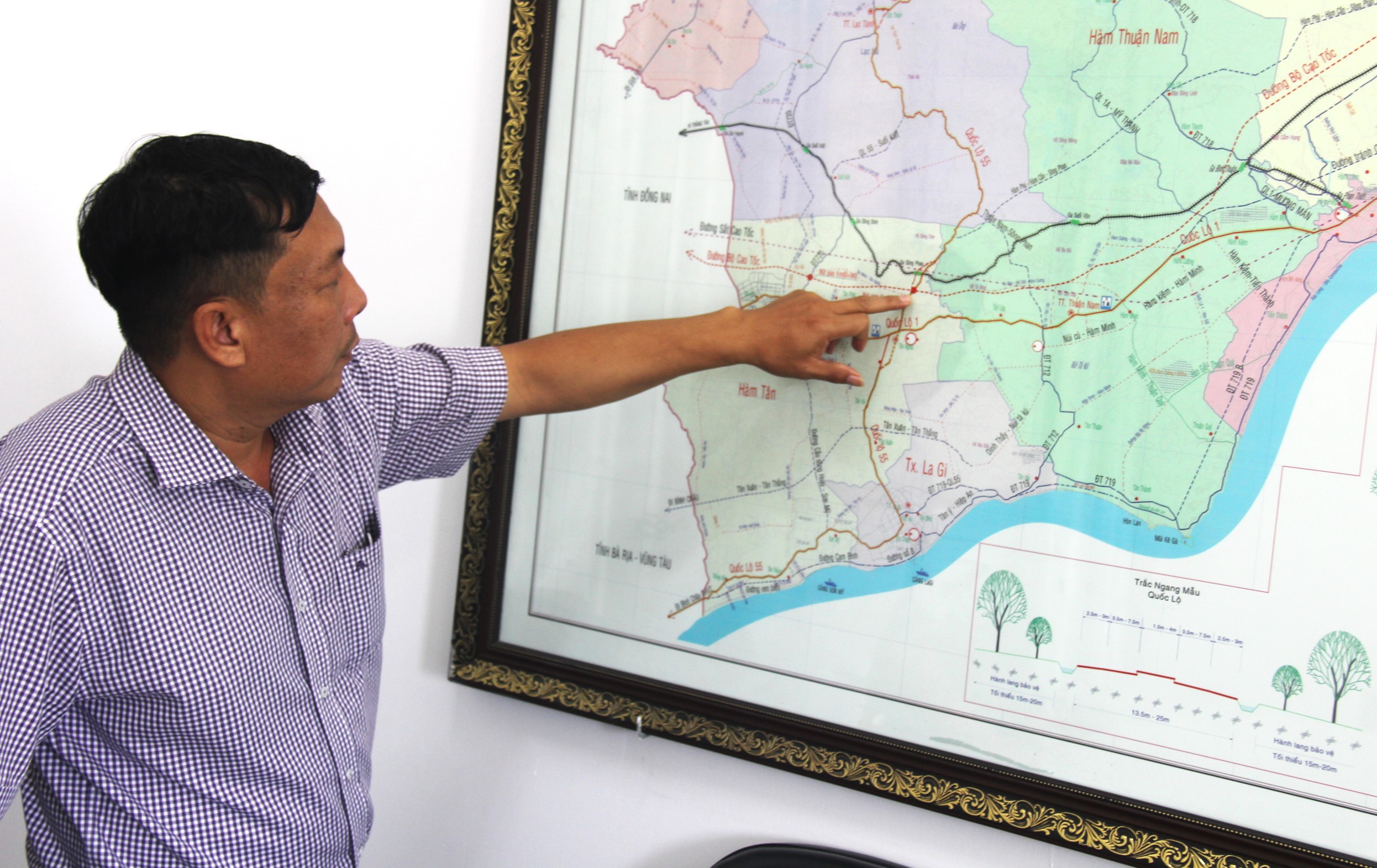 Gần 2.300 tỷ đồng mở rộng QL55 kết nối cao tốc qua Bình Thuận- Ảnh 1. Gần 2.300 tỷ đồng mở rộng QL55 kết nối cao tốc qua Bình Thuận- Ảnh 1.