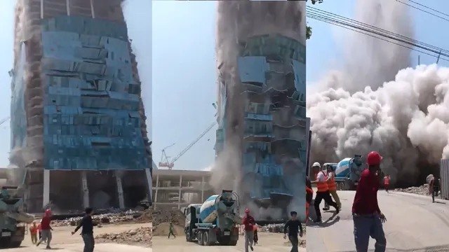 Vụ sập t&ograve;a nh&agrave; 30 tầng Th&aacute;i Lan: C&ocirc;ng ty th&eacute;p Trung Quốc l&agrave;m giả hơn 7.000 h&oacute;a đơn thuế- Ảnh 1.