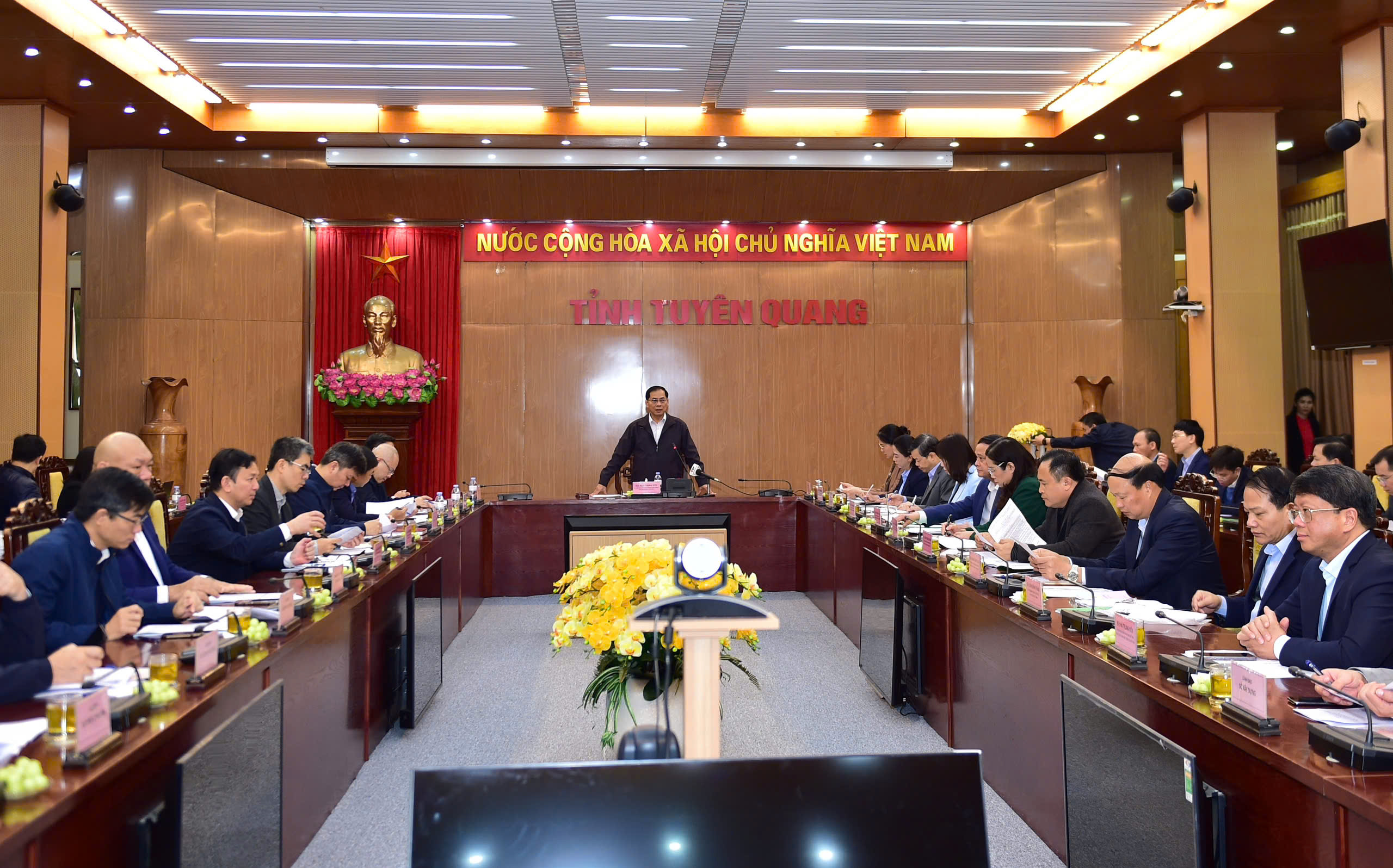 Ph&oacute; thủ tướng B&ugrave;i Thanh Sơn: Phải b&ugrave; lại tiến độ cao tốc Tuy&ecirc;n Quang - H&agrave; Giang- Ảnh 4.