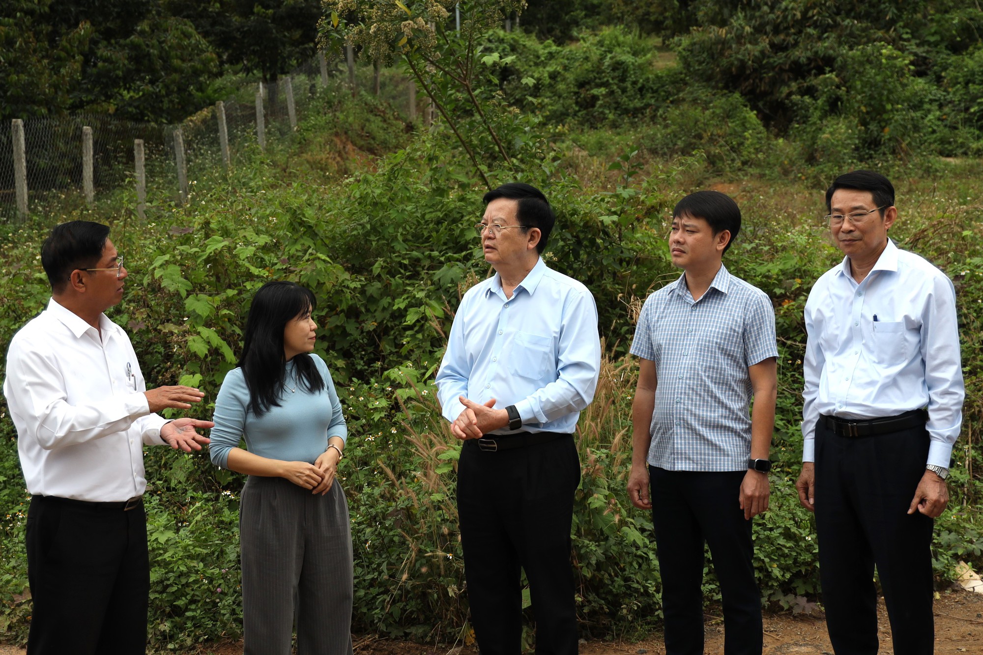 Ph&oacute; thủ tướng Mai Văn Ch&iacute;nh kiểm tra c&ocirc;ng tr&igrave;nh giao th&ocirc;ng ở Kh&aacute;nh H&ograve;a- Ảnh 1.