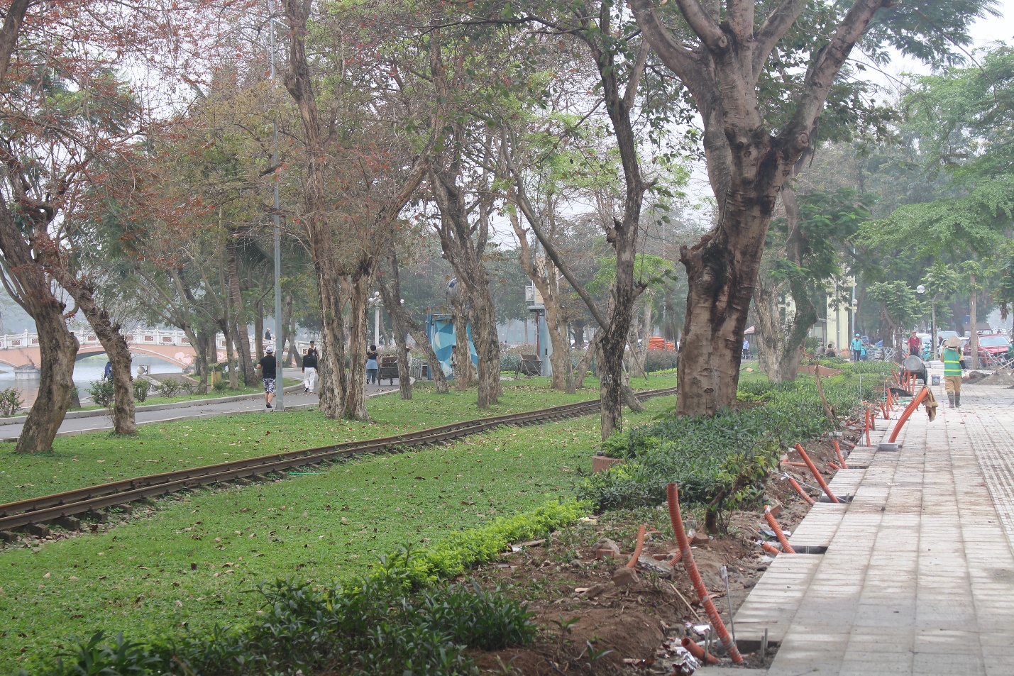 Hà Nội đồng loạt hồi sinh các công viên, mở rộng không gian xanh- Ảnh 1. Hà Nội đồng loạt hồi sinh các công viên, mở rộng không gian xanh- Ảnh 1.