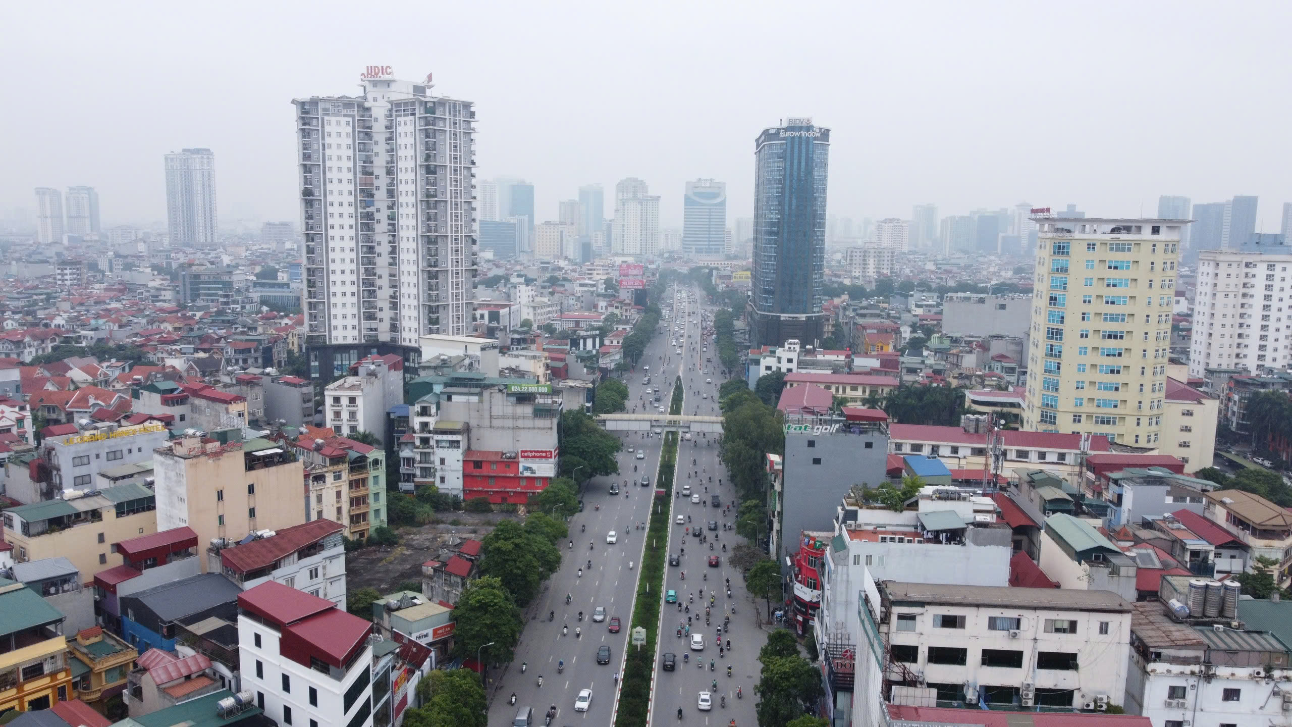 Quy hoạch H&agrave; Nội đặt mục ti&ecirc;u x&acirc;y dựng Thủ đ&ocirc; trở th&agrave;nh th&agrave;nh phố "xanh, văn hiến, văn minh, hiện đại". (Ảnh: Tiến H&agrave;o)
