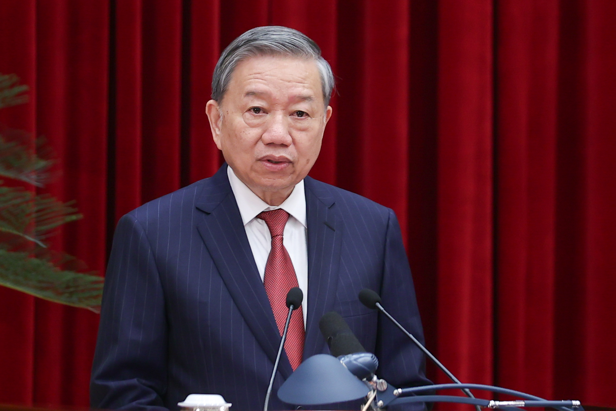 To&agrave;n văn ph&aacute;t biểu bế mạc Hội nghị Trung ương 11 của Tổng B&iacute; thư T&ocirc; L&acirc;m- Ảnh 1.