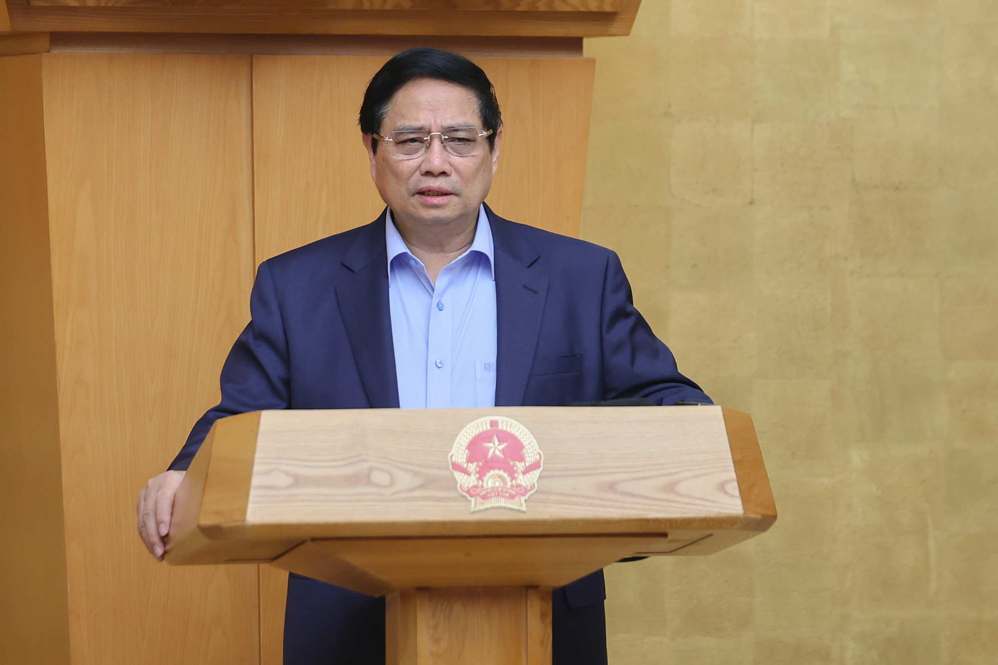 Thủ tướng: Điểm nghẽn lớn nhất l&agrave; thể chế, cũng l&agrave; điểm dễ th&aacute;o gỡ nhất- Ảnh 1.