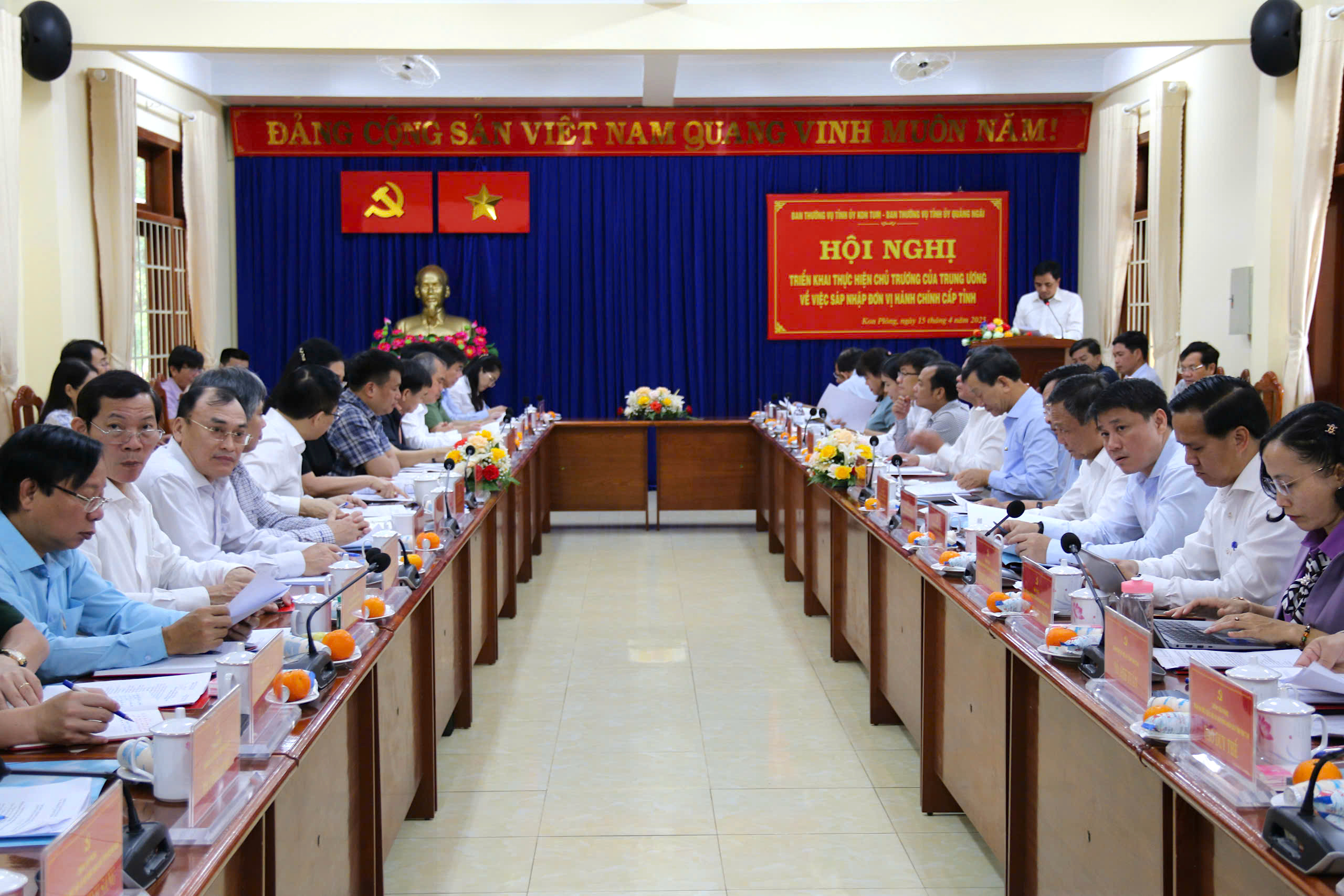 Ho&agrave;n th&agrave;nh đề &aacute;n s&aacute;p nhập tỉnh Quảng Ng&atilde;i v&agrave; Kon Tum trước 1/5- Ảnh 1.