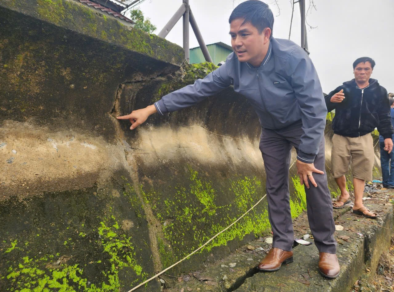 H&agrave; Tĩnh: Sớm c&oacute; phương &aacute;n sửa chữa tuyến đ&ecirc; Hữu Ngh&egrave;n xuống cấp- Ảnh 2.