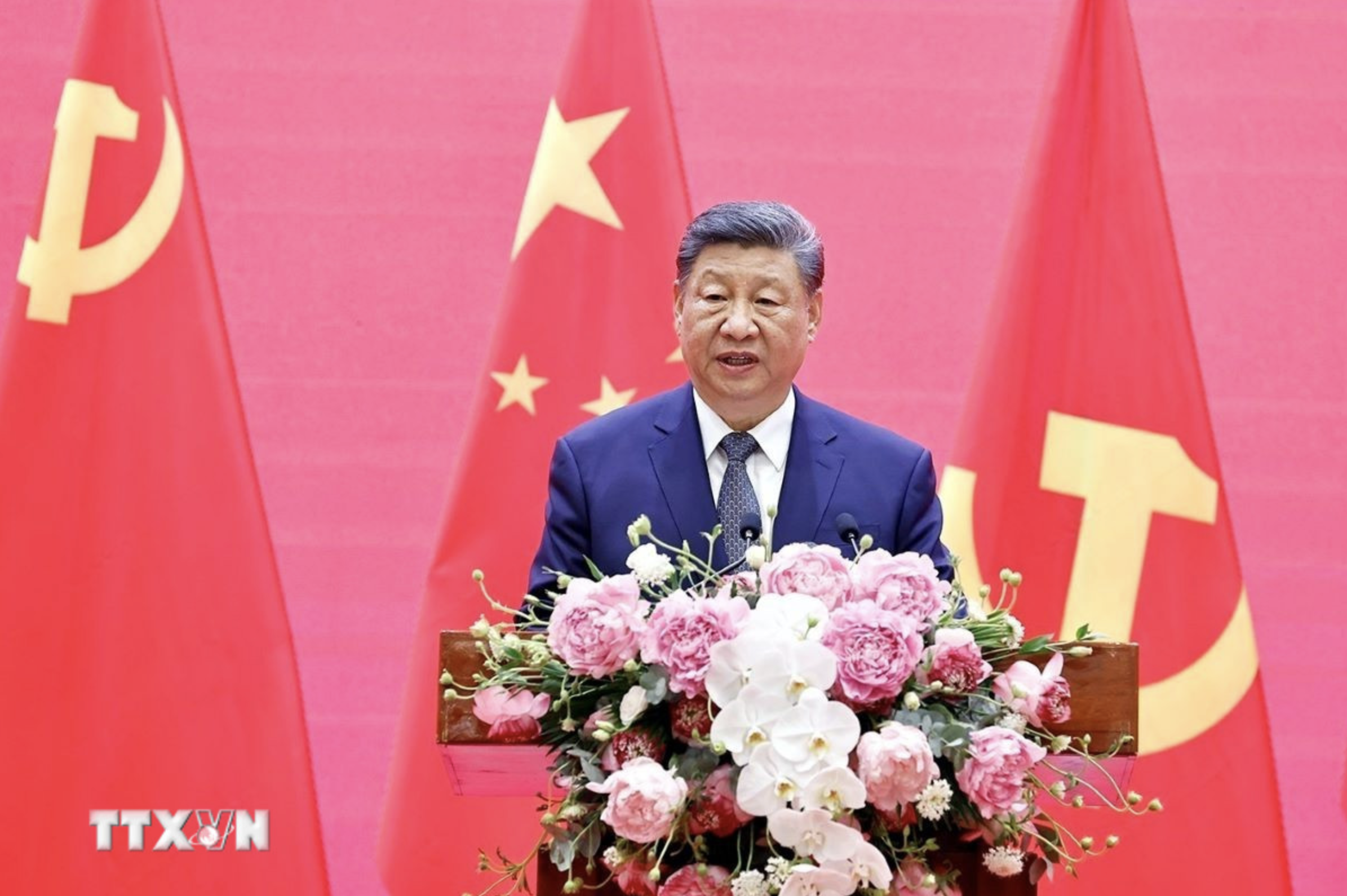 Tổng B&iacute; thư, Chủ tịch Trung Quốc: Quan hệ Trung - Việt "như c&acirc;y c&oacute; cội, như suối c&oacute; nguồn"- Ảnh 4.