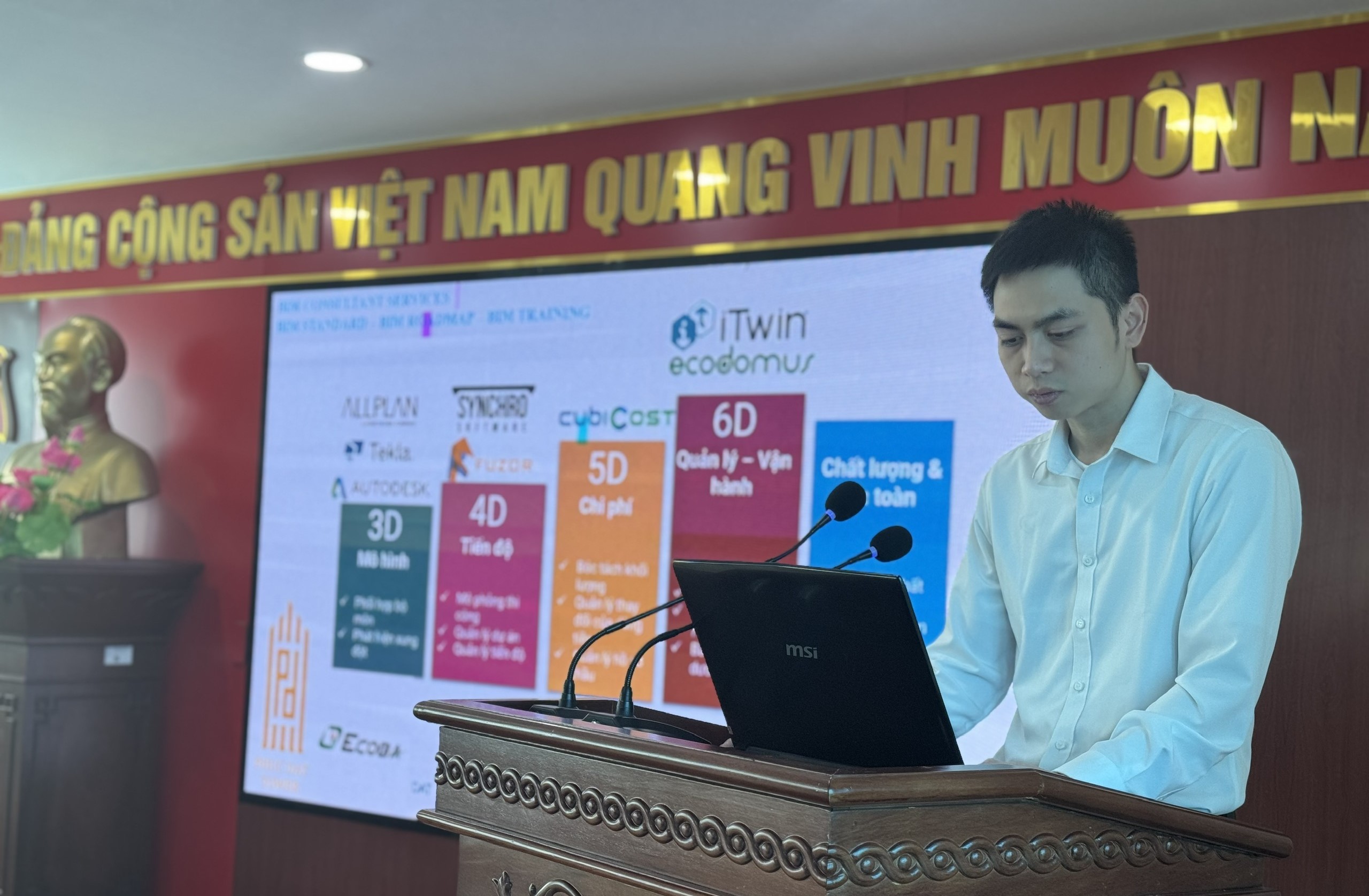 Thái Nguyên: Đào tạo nâng cao mô hình thông tin công trình trong xây dựng- Ảnh 1. Thái Nguyên: Đào tạo nâng cao mô hình thông tin công trình trong xây dựng- Ảnh 1.