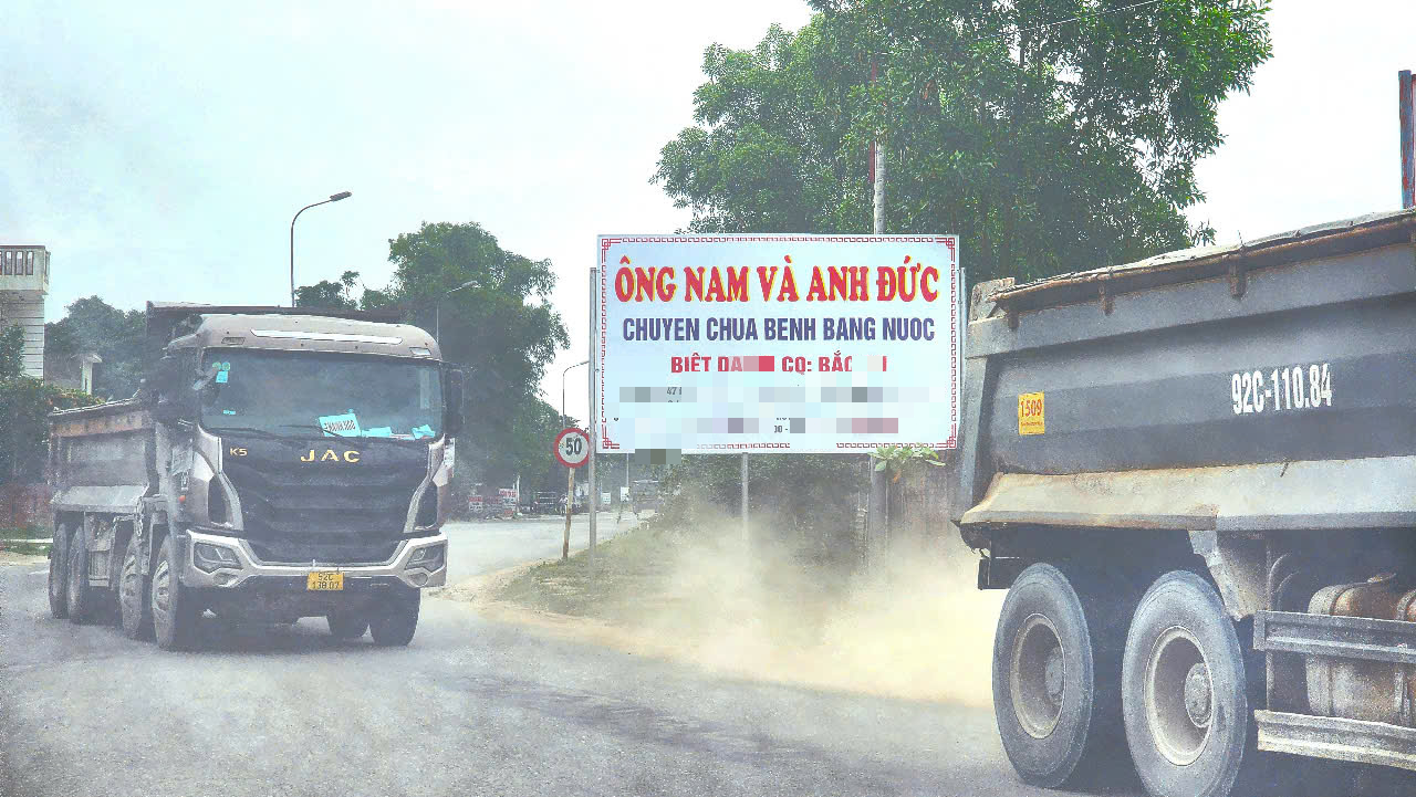 Vụ quảng c&aacute;o "chữa bệnh bằng nước": C&ocirc;ng an Quảng Ng&atilde;i v&agrave;o cuộc- Ảnh 1.
