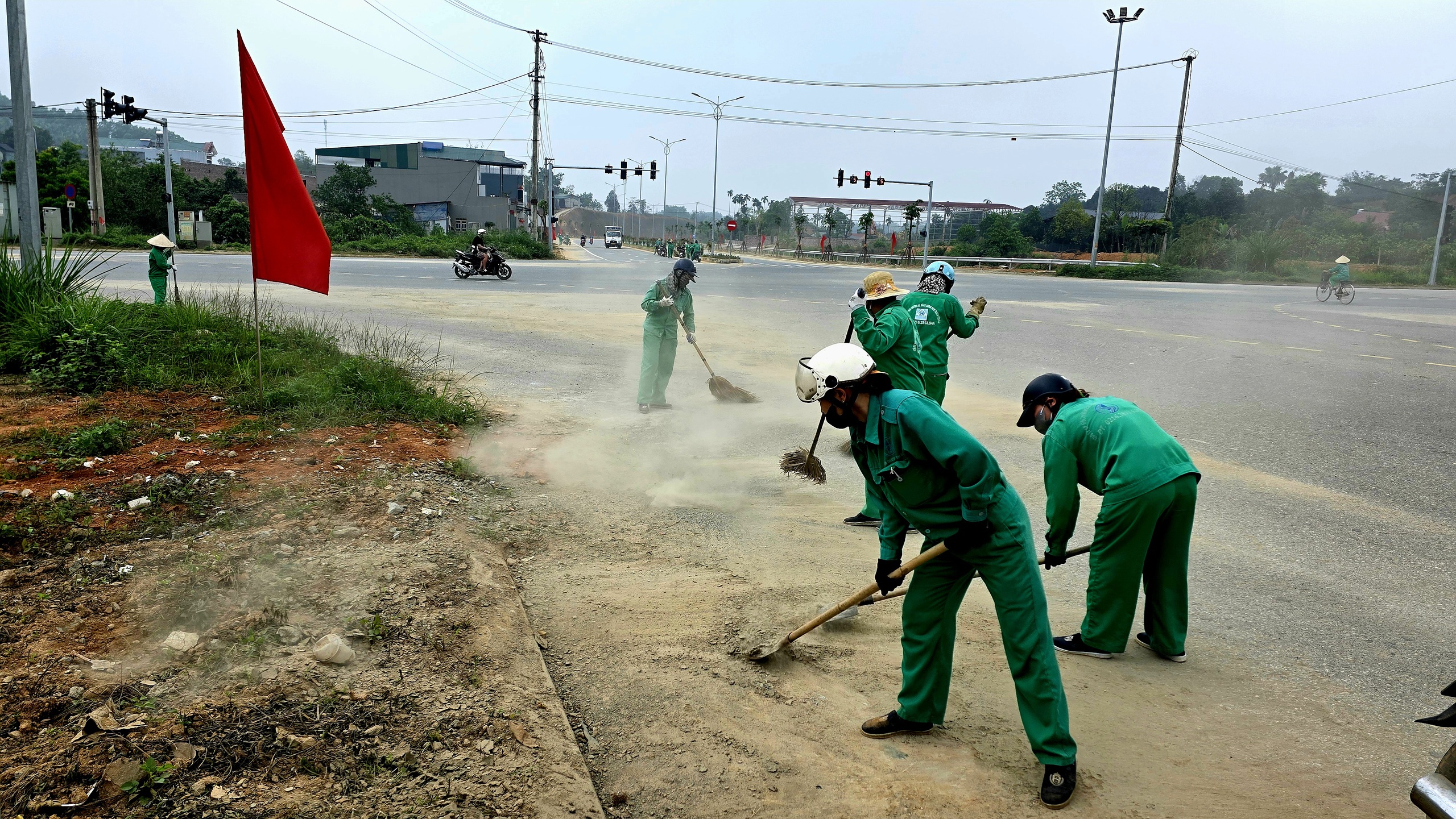 To&agrave;n cảnh đường nối QL37, QL32C với cao tốc Nội B&agrave;i - L&agrave;o Cai trước ng&agrave;y kh&aacute;nh th&agrave;nh- Ảnh 6.