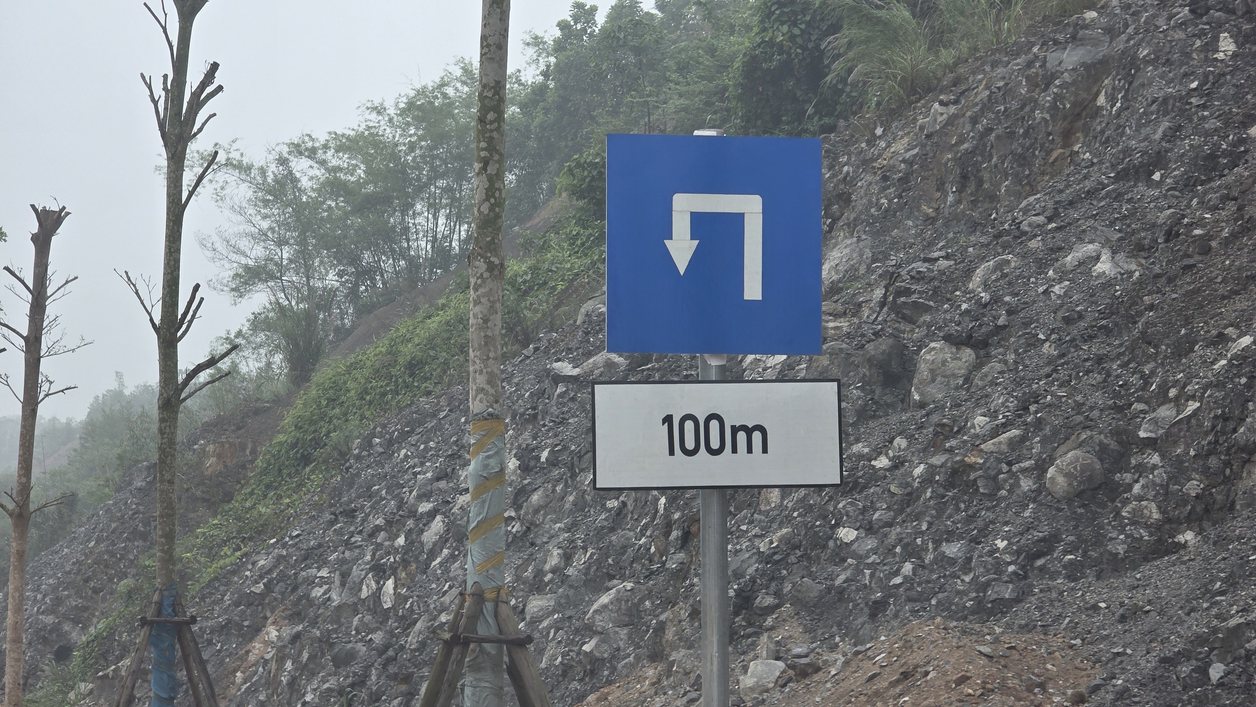 To&agrave;n cảnh đường nối QL37, QL32C với cao tốc Nội B&agrave;i - L&agrave;o Cai trước ng&agrave;y kh&aacute;nh th&agrave;nh- Ảnh 9.