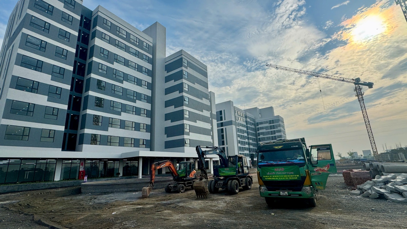 H&agrave; Nam: Khởi c&ocirc;ng khu nh&agrave; ở x&atilde; hội 282 căn hộ ở Duy Ti&ecirc;n- Ảnh 4.