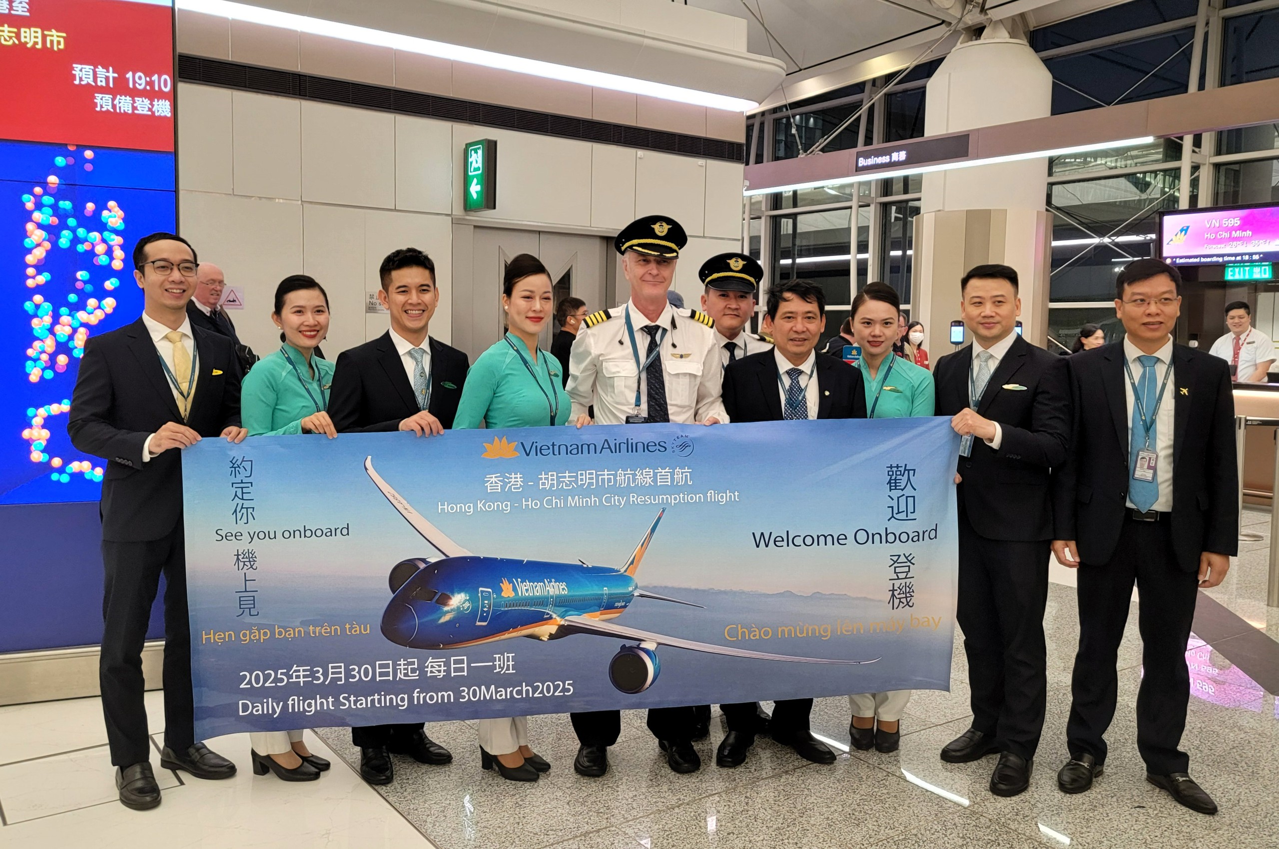 Vietnam Airlines kh&ocirc;i phục loạt đường bay quốc tế- Ảnh 1.