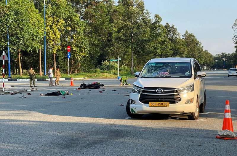 Hiện trường vụ tai nạn. Hiện trường vụ tai nạn.
