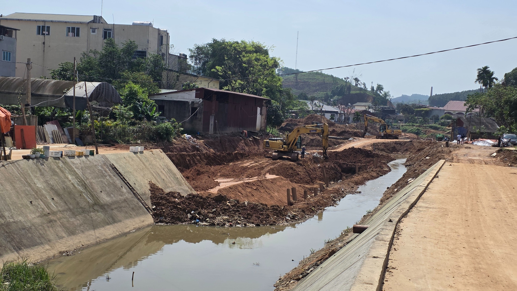 Đẩy nhanh tiến độ k&egrave; chống lũ gần 200 tỷ ở Y&ecirc;n B&aacute;i trước m&ugrave;a mưa- Ảnh 3.