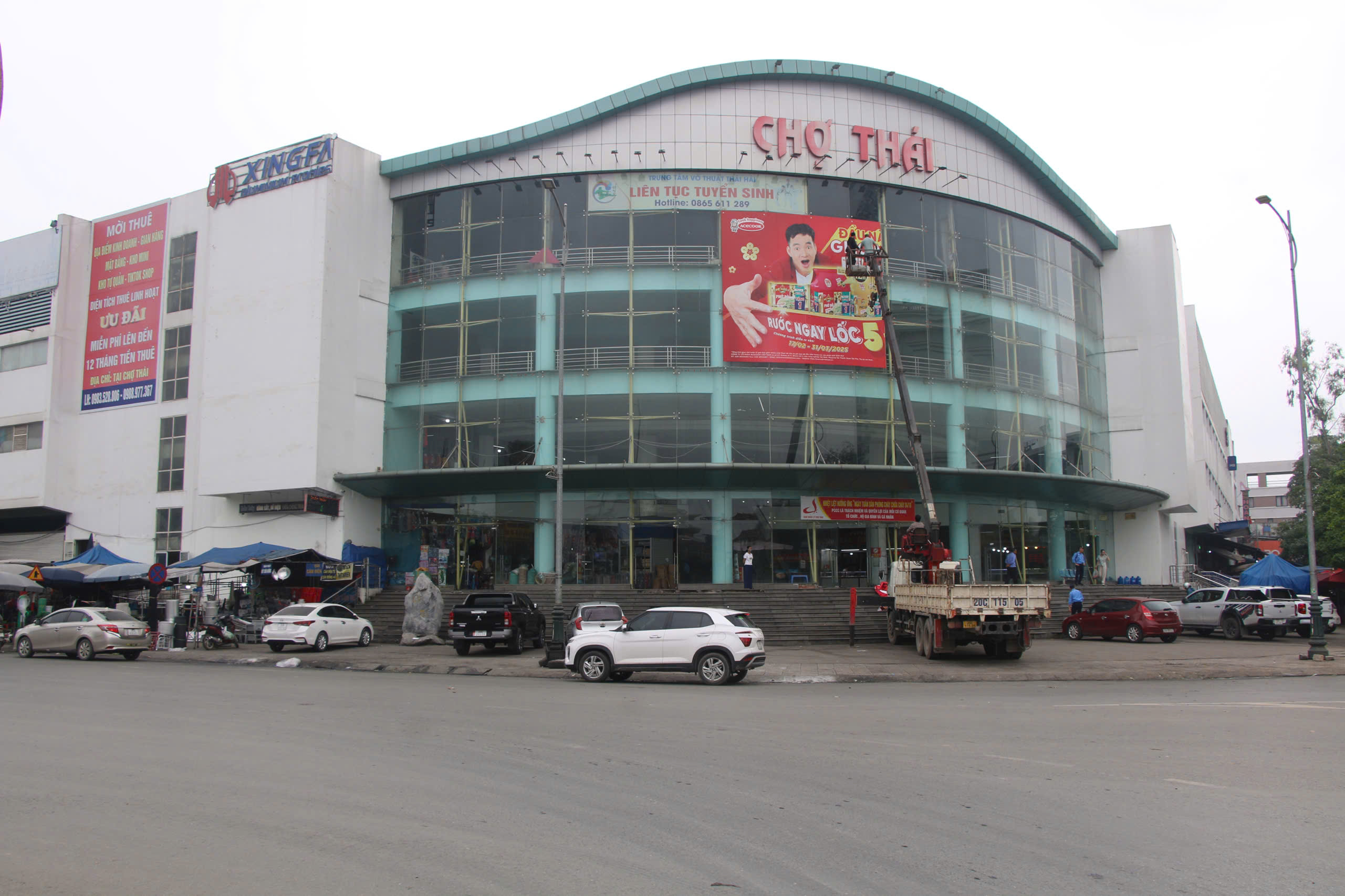 Cảnh hoang t&agrave;n trong khu chợ lớn nhất trung t&acirc;m Th&aacute;i Nguy&ecirc;n- Ảnh 1.