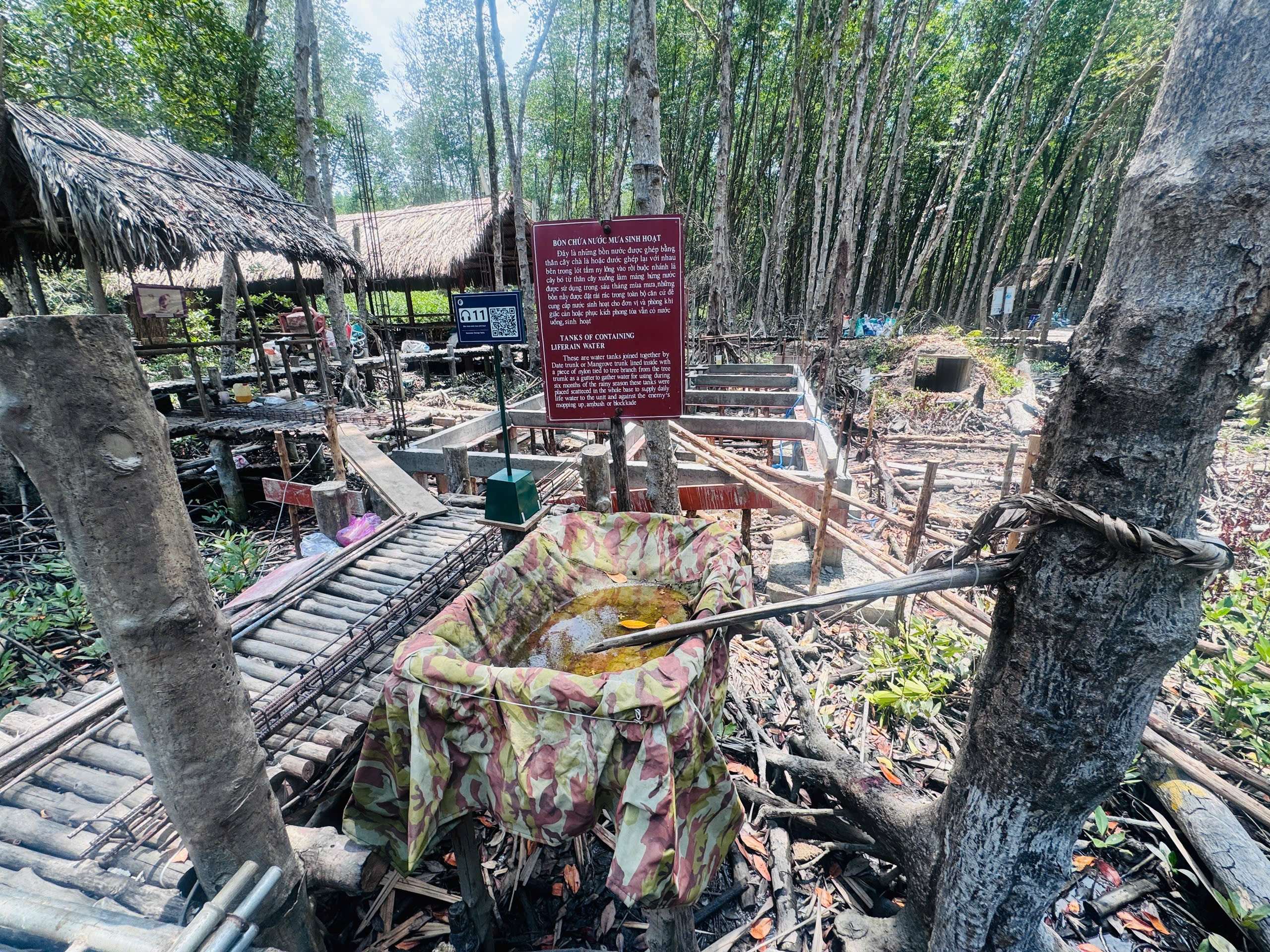 Thăm căn cứ Rừng Sác - chiến khu huyền thoại giữa vùng nước ngập mặn- Ảnh 5. Thăm căn cứ Rừng Sác - chiến khu huyền thoại giữa vùng nước ngập mặn- Ảnh 5.