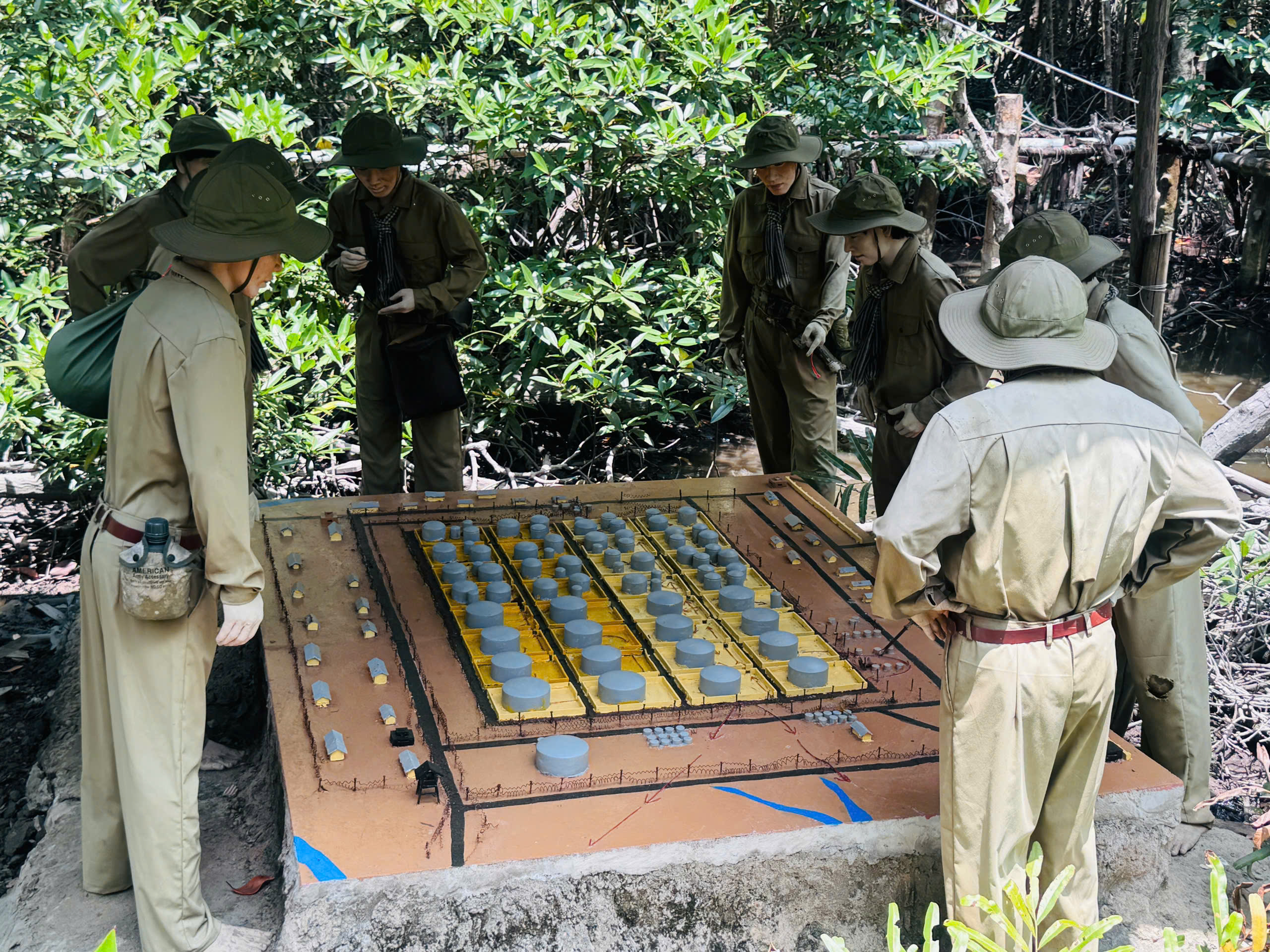 Thăm căn cứ Rừng Sác - chiến khu huyền thoại giữa vùng nước ngập mặn- Ảnh 10. Thăm căn cứ Rừng Sác - chiến khu huyền thoại giữa vùng nước ngập mặn- Ảnh 10.