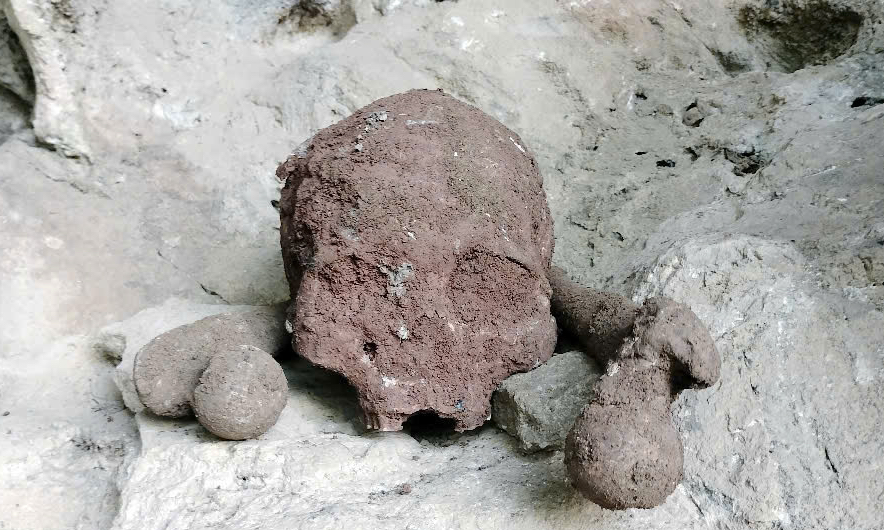 Ph&aacute;t hiện xương v&agrave; hộp sọ người trong hang động ở Nghệ An- Ảnh 1.