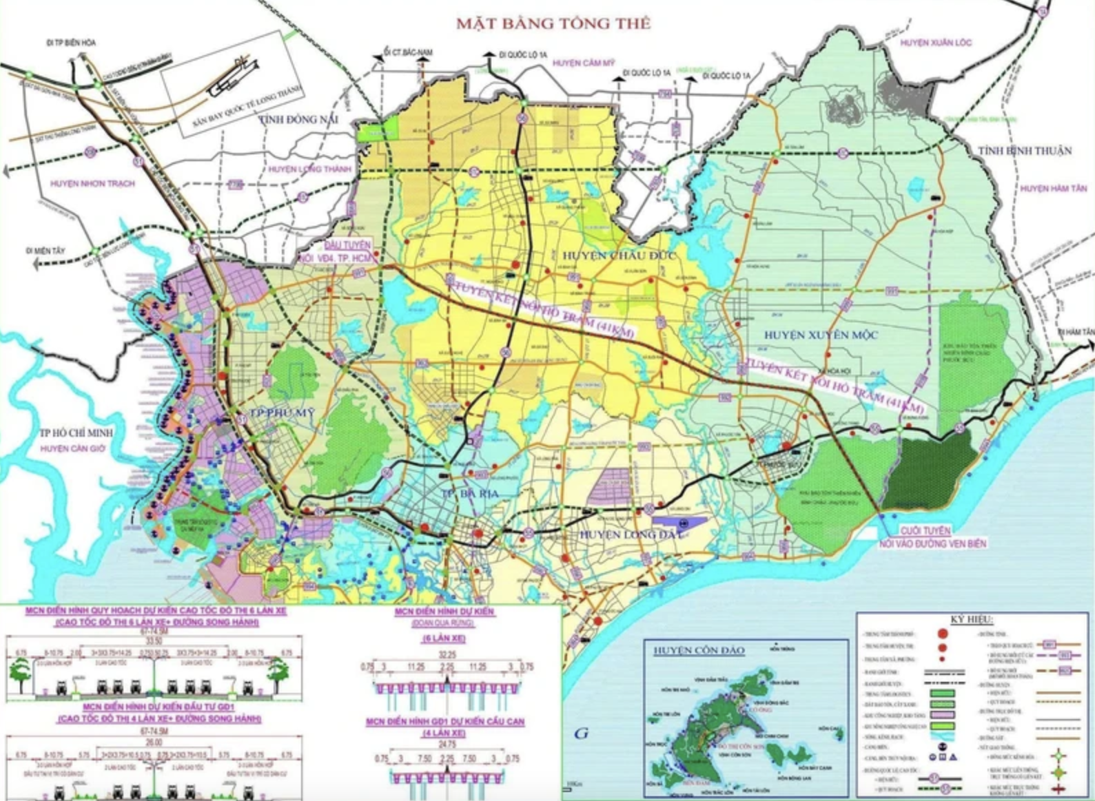 B&agrave; Rịa - Vũng T&agrave;u cập nhật cao tốc Hồ Tr&agrave;m đến s&acirc;n bay Long Th&agrave;nh v&agrave;o quy hoạch tỉnh- Ảnh 1.