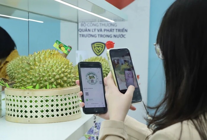 Quản lý thị trường mách dân cách truy xuất nguồn gốc trái cây- Ảnh 1. Quản lý thị trường mách dân cách truy xuất nguồn gốc trái cây- Ảnh 1.