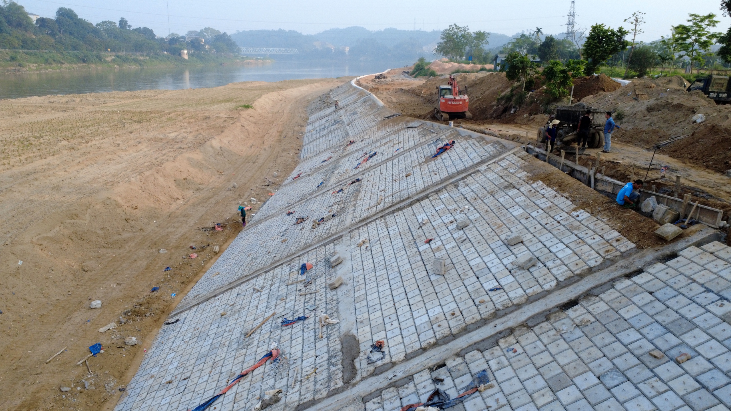 Dự án kè sông Hồng ở Yên Bái hiện ra sao?- Ảnh 13. Dự án kè sông Hồng ở Yên Bái hiện ra sao?- Ảnh 13.