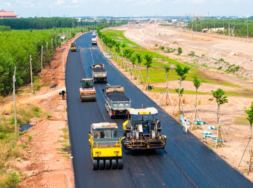 Đua tiến độ th&ocirc;ng xe kỹ thuật đường kết nối s&acirc;n bay Long Th&agrave;nh dịp 30/4- Ảnh 6.