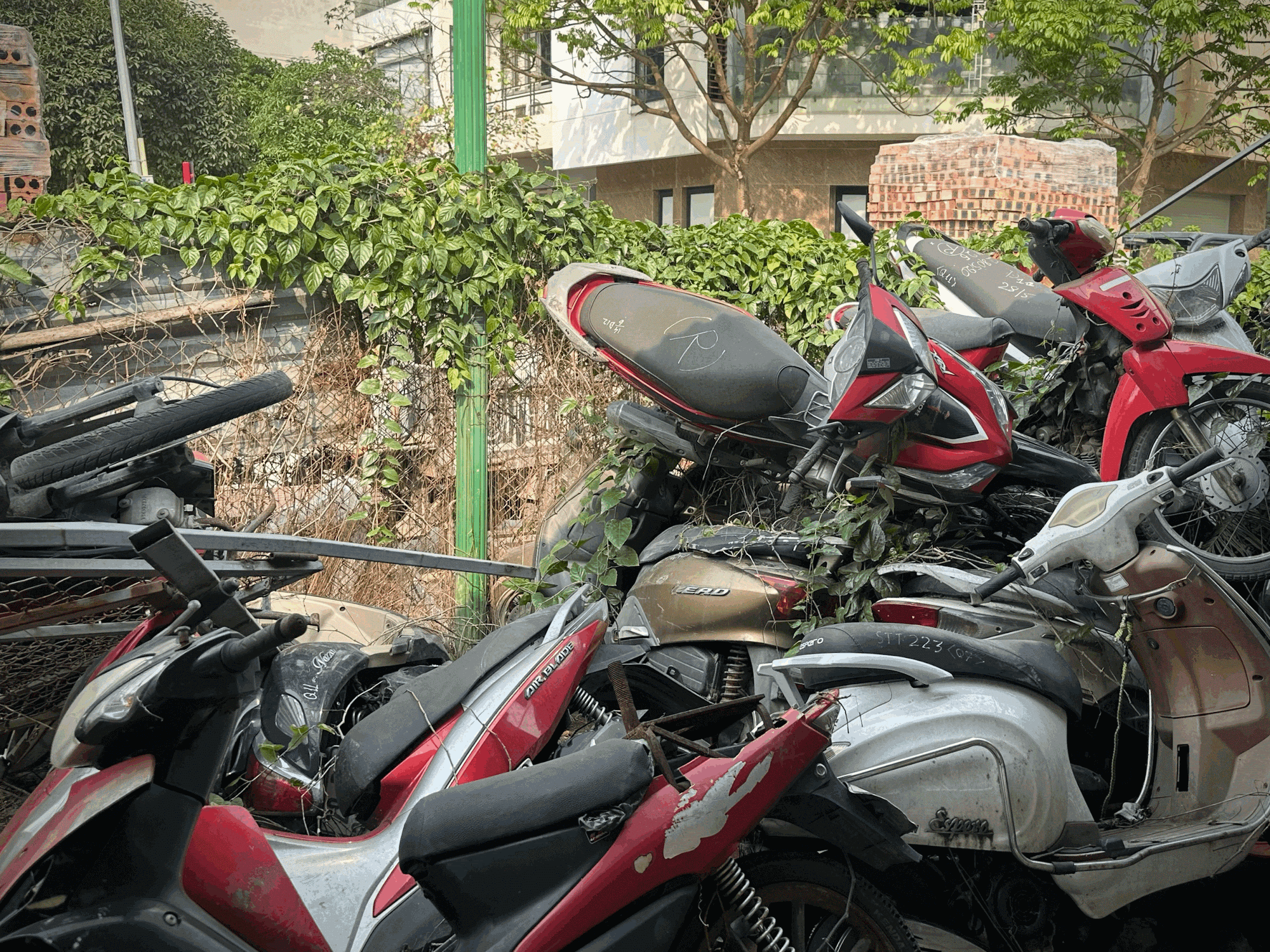 Xe vi phạm giảm, b&atilde;i giữ vẫn qu&aacute; tải v&igrave; tồn kho cũ chưa xử l&yacute;- Ảnh 2.