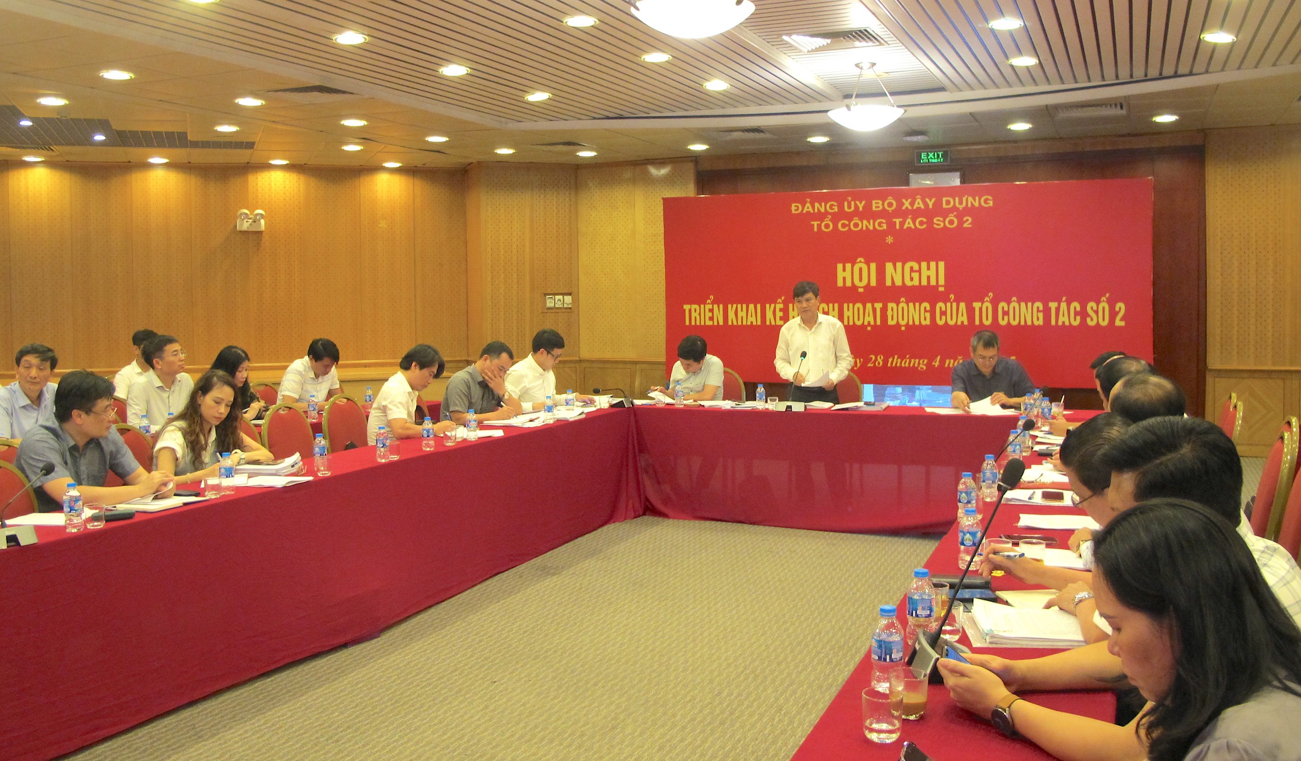 Đảng ủy Bộ X&acirc;y dựng y&ecirc;u cầu tổ chức Đảng trực thuộc tiến h&agrave;nh đại hội trước 15/6- Ảnh 1.