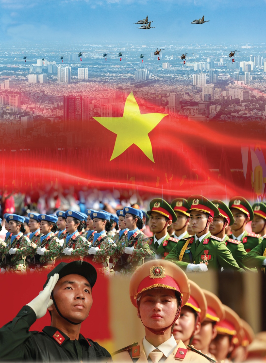 Trực tiếp: Lễ diễu binh, diễu h&agrave;nh kỷ niệm 50 năm giải ph&oacute;ng miền Nam, thống nhất đất nước- Ảnh 1.