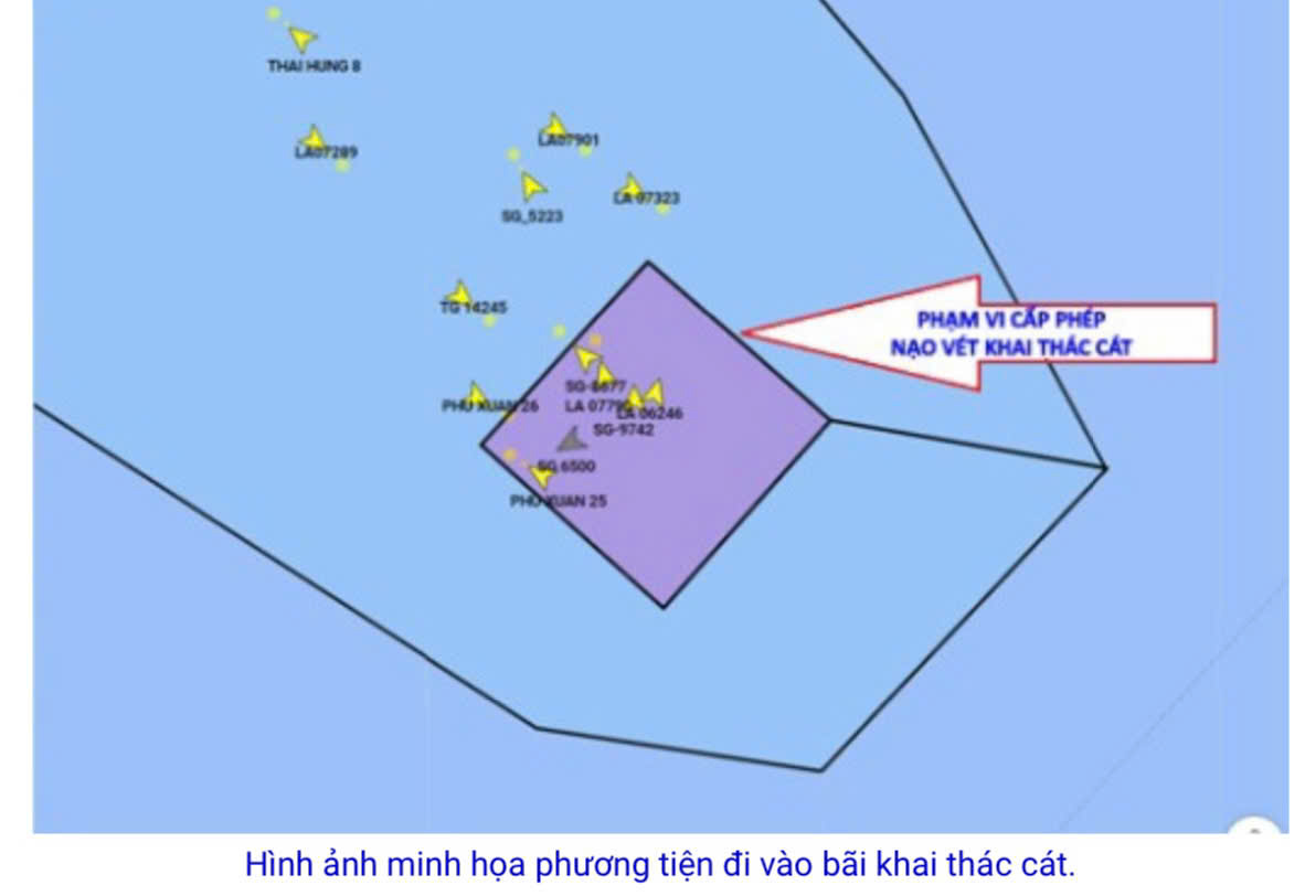 Truy vết khai th&aacute;c kho&aacute;ng sản bằng c&ocirc;ng nghệ "mắt thần" tr&ecirc;n s&ocirc;ng nước- Ảnh 2.
