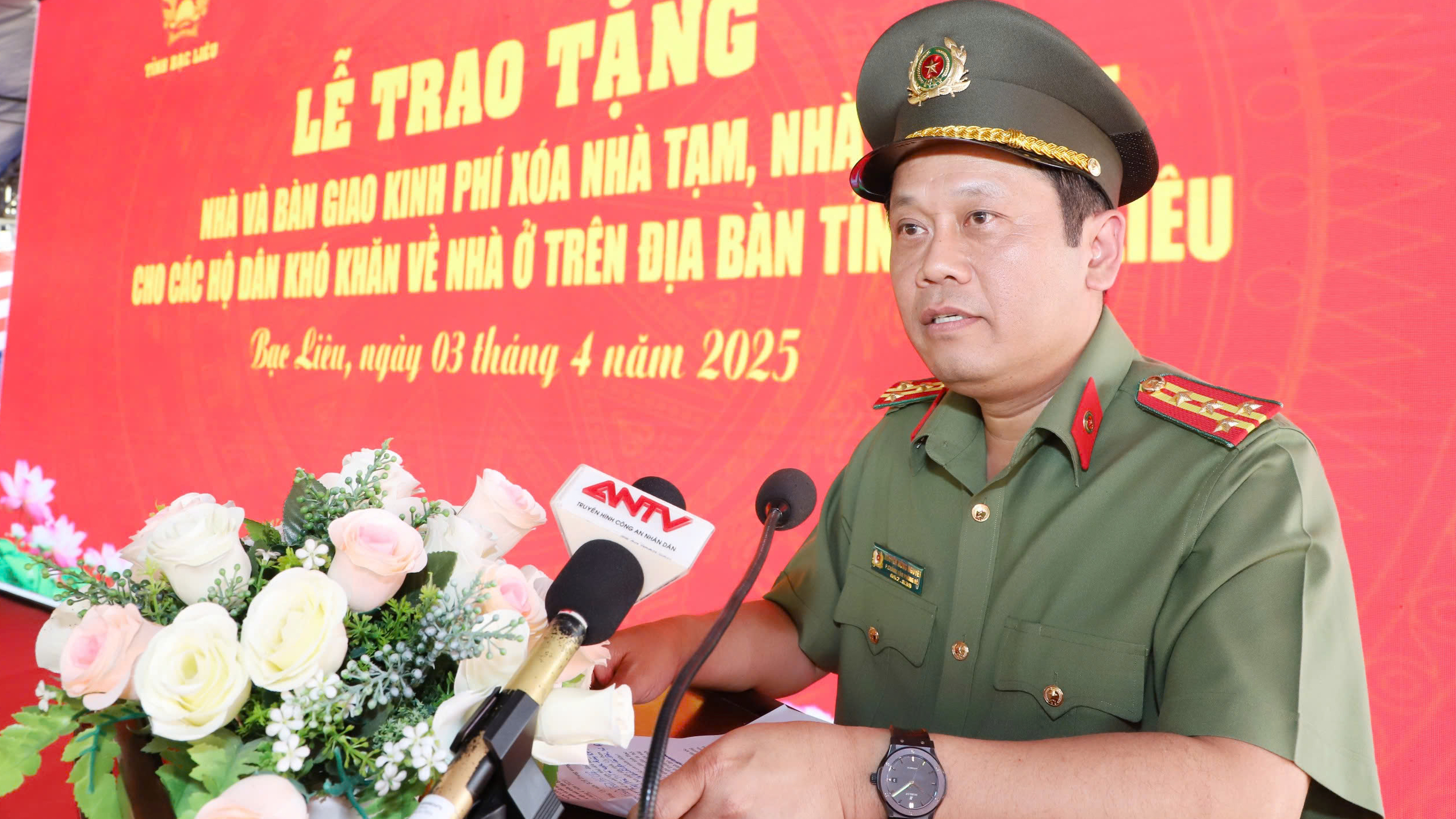 Bộ C&ocirc;ng an b&agrave;n giao kinh ph&iacute; x&acirc;y dựng 700 căn nh&agrave; tại Bạc Li&ecirc;u- Ảnh 1.