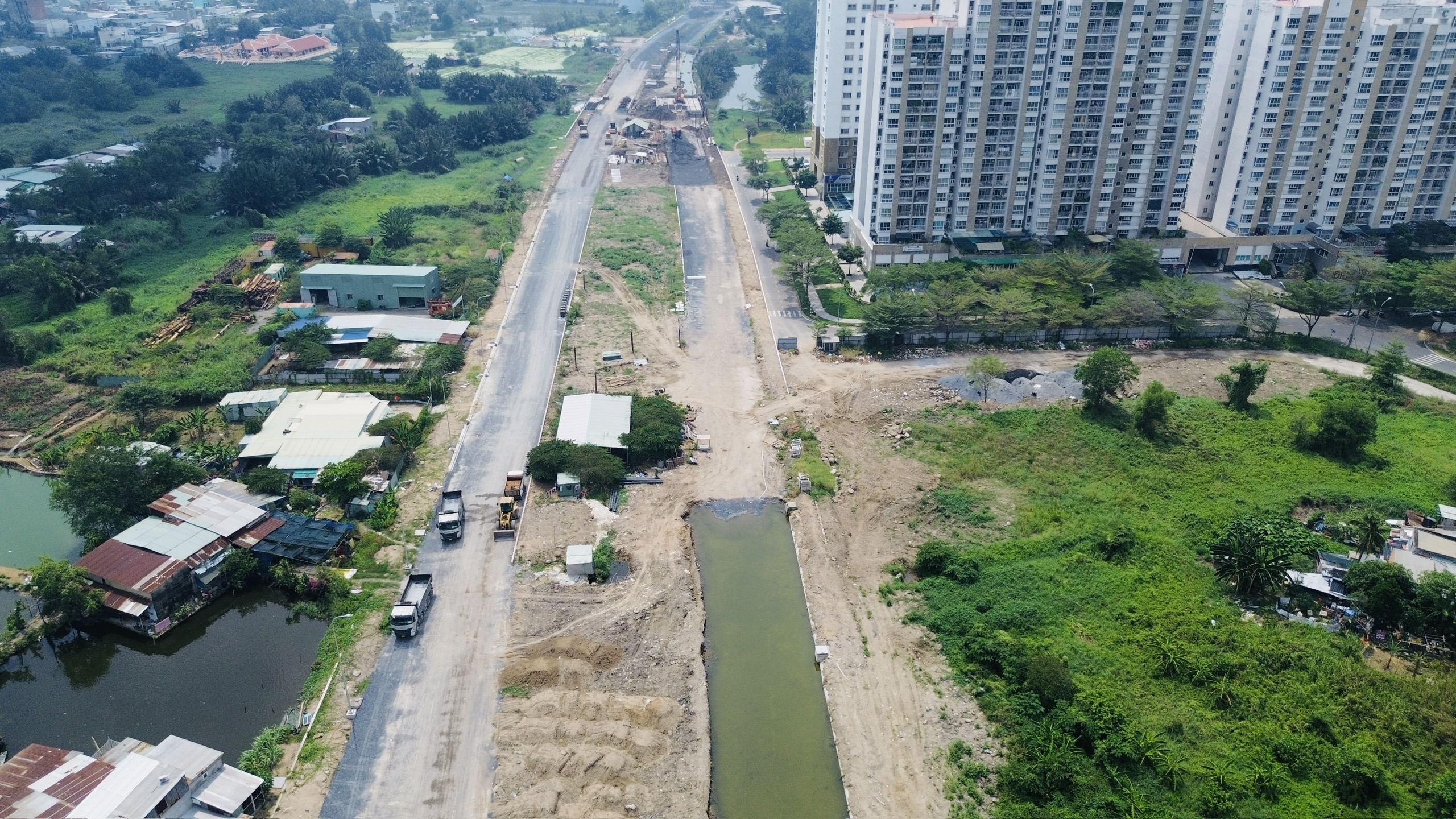 Dự &aacute;n mở rộng quốc lộ 50: Tiến độ phụ thuộc v&agrave;o hai hộ d&acirc;n cuối c&ugrave;ng- Ảnh 2.