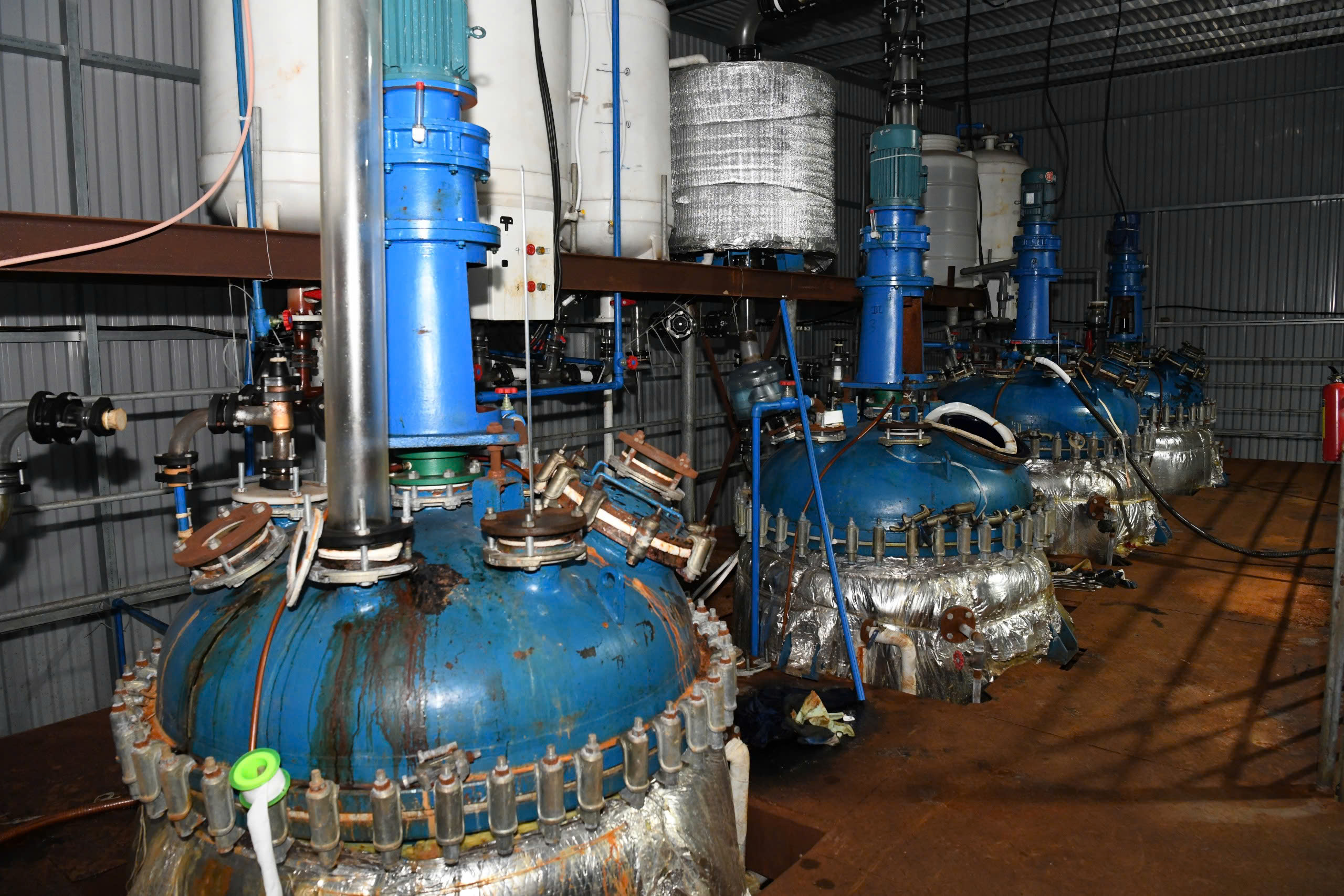 H&igrave;nh ảnh chưa từng c&ocirc;ng bố vụ bắt nh&oacute;m sản xuất 1,4 tấn ma t&uacute;y ở Nha Trang- Ảnh 5.