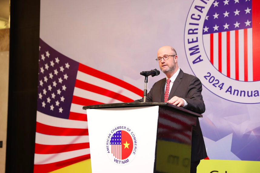 AmCham: Nh&agrave; đầu tư nước ngo&agrave;i sẽ kh&ocirc;ng rời Việt Nam v&igrave; thuế quan của Mỹ- Ảnh 1.