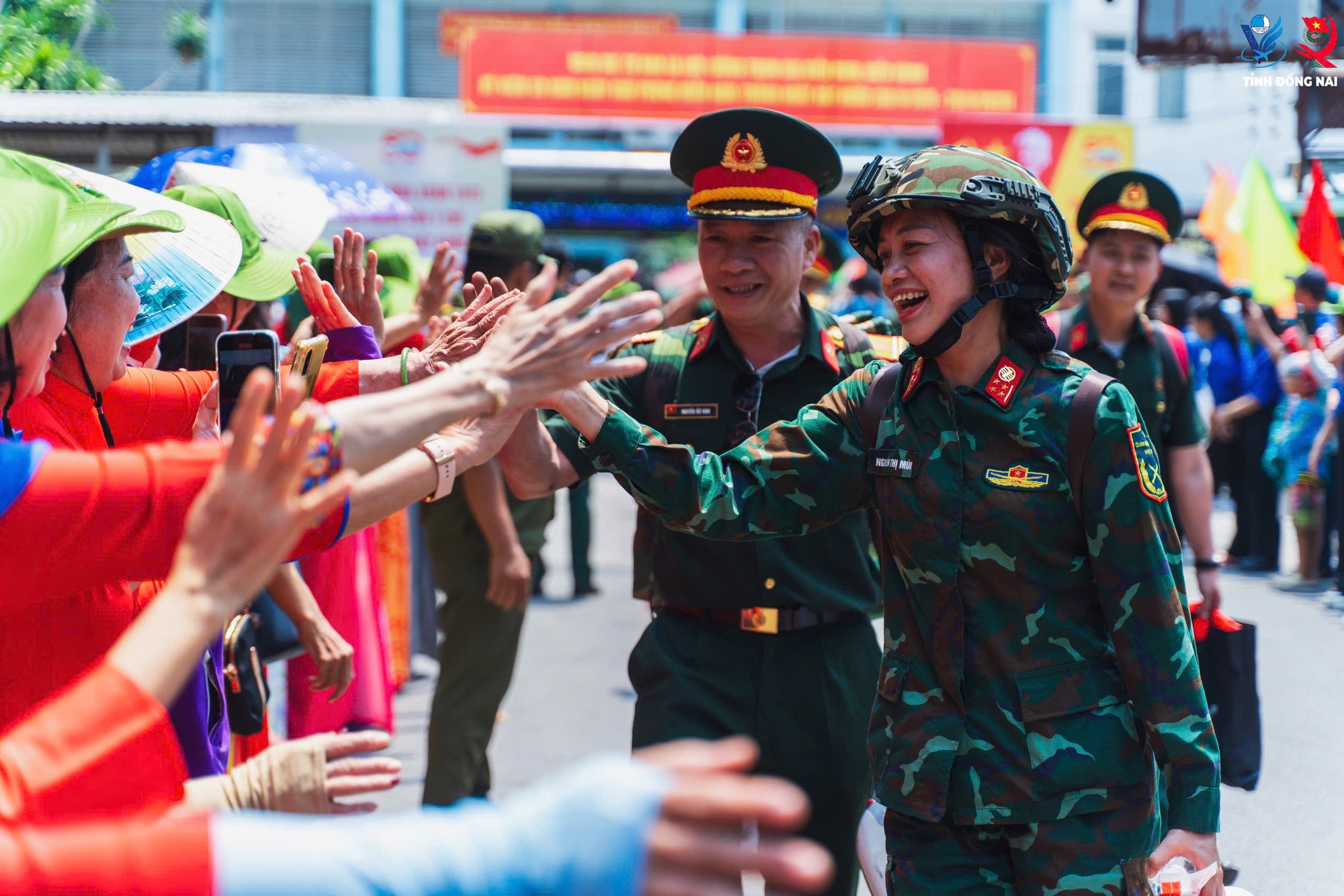 Những chuyến t&agrave;u đặc biệt chở qu&acirc;n nh&acirc;n đo&agrave;n diễu binh, diễu h&agrave;nh đến Đồng Nai- Ảnh 1.