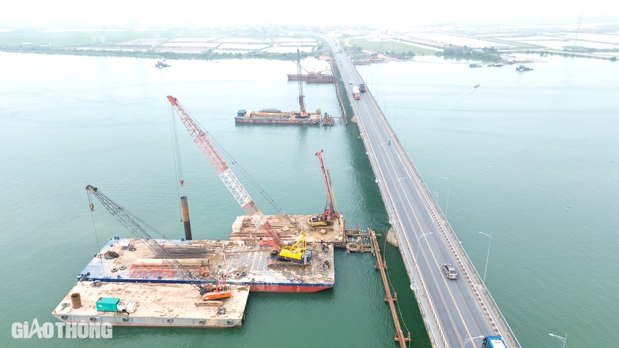 Thi c&ocirc;ng xuy&ecirc;n lễ tr&ecirc;n c&aacute;c dự &aacute;n chia tải cho quốc lộ 1A qua Quảng B&igrave;nh- Ảnh 1.